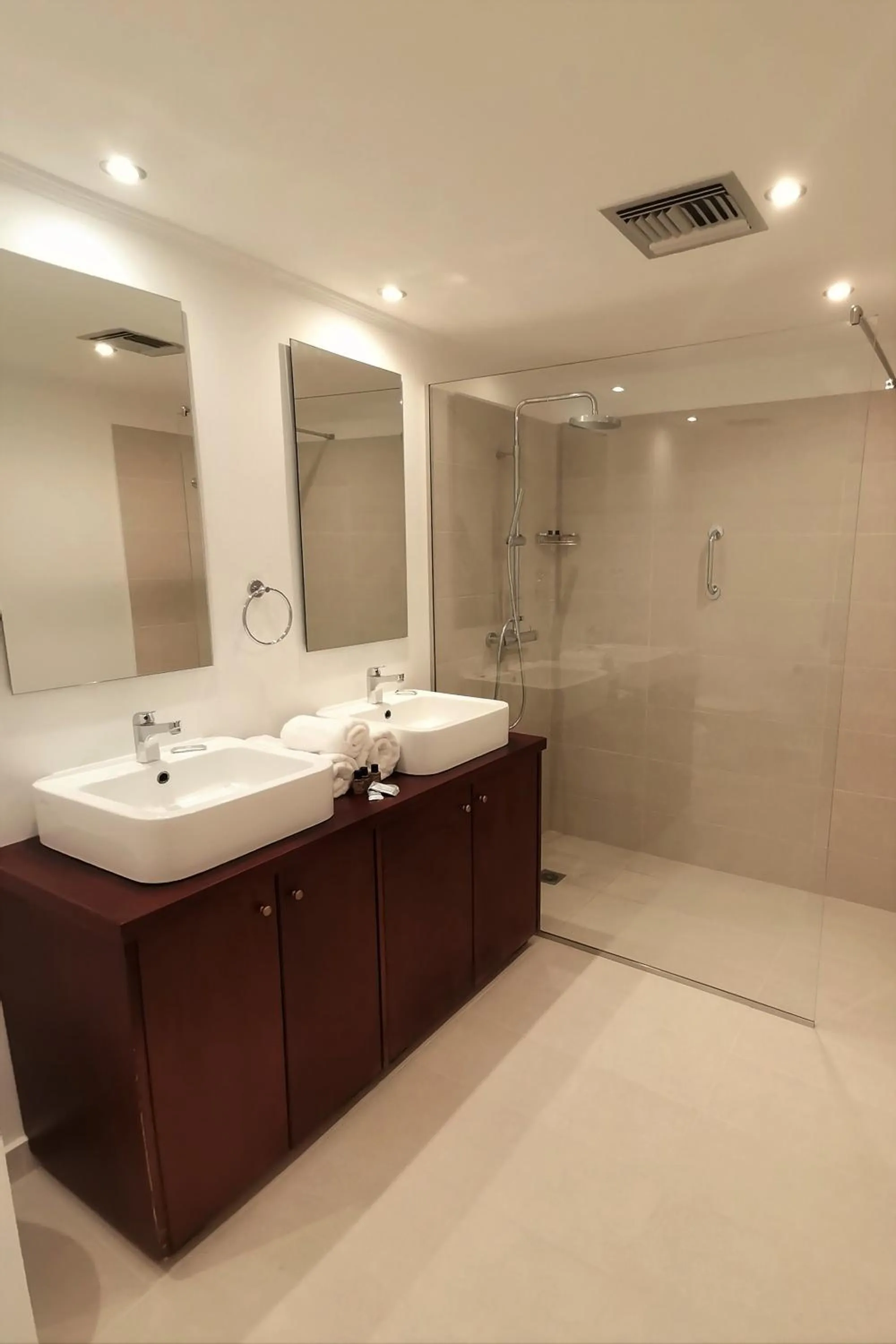 Shower, Bathroom in Helion Apartments