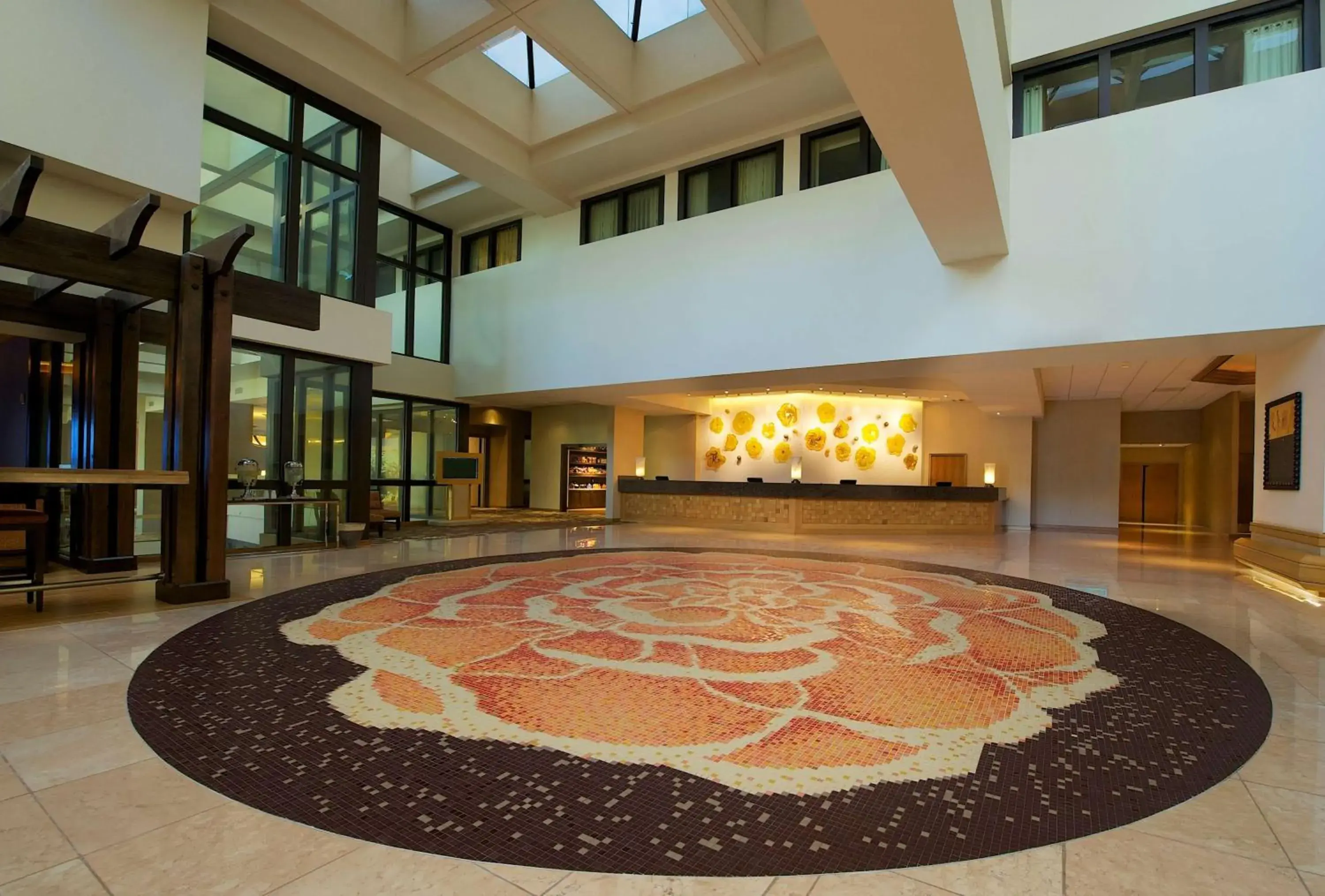 Lobby or reception in Hilton Orange County/Costa Mesa Lobby or reception in Hilton Orange County/Costa Mesa