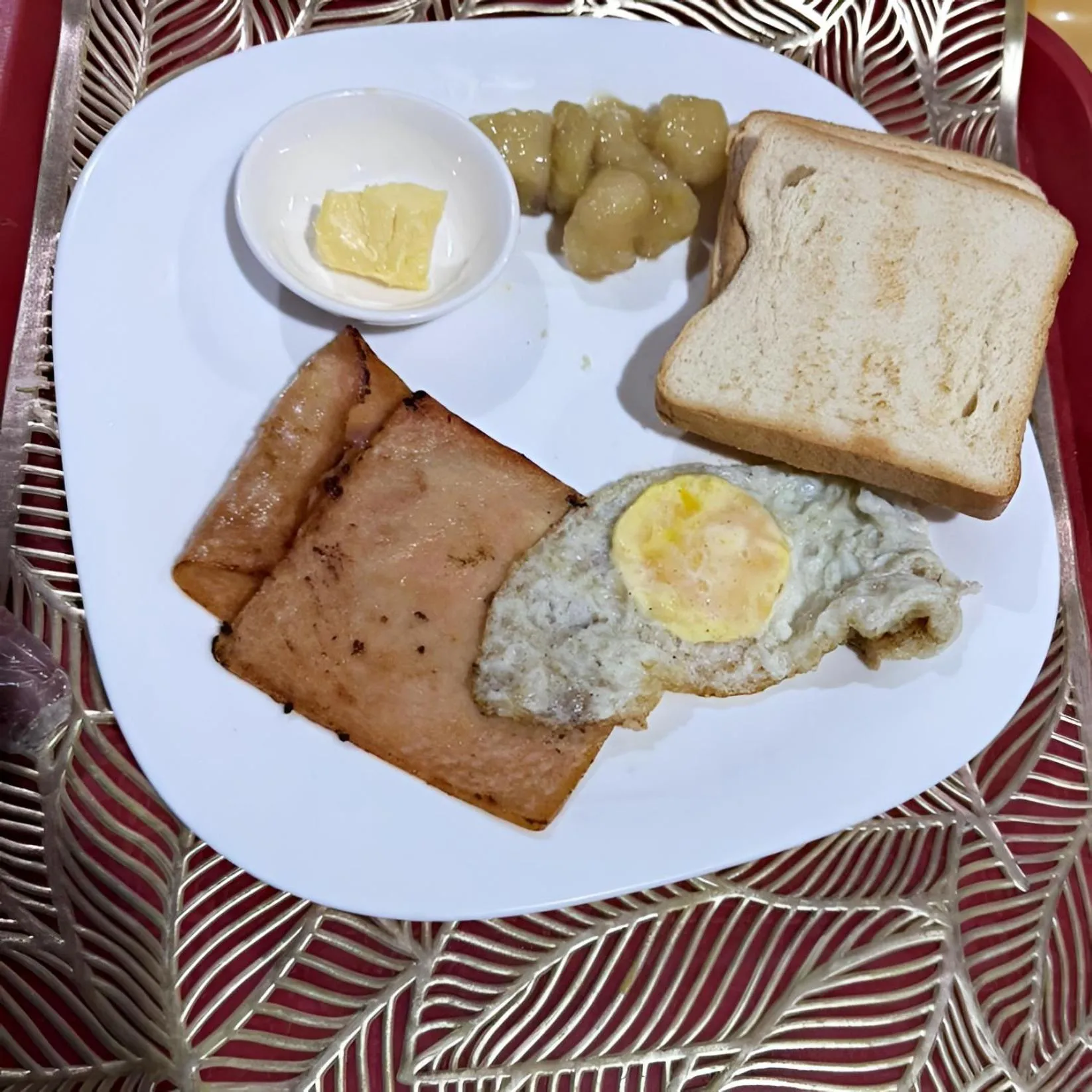 Food in St. John Island View Pensionne