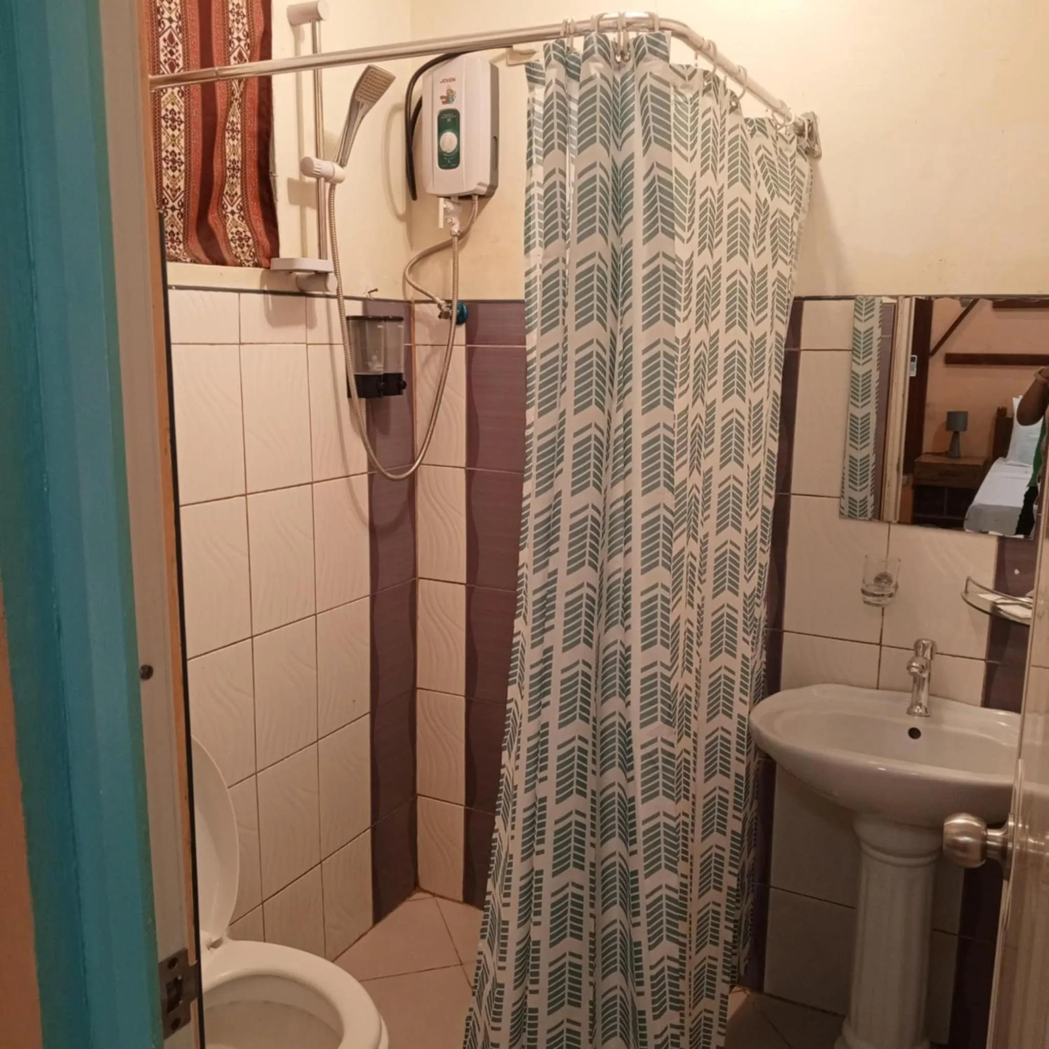 Bathroom in St. John Island View Pensionne