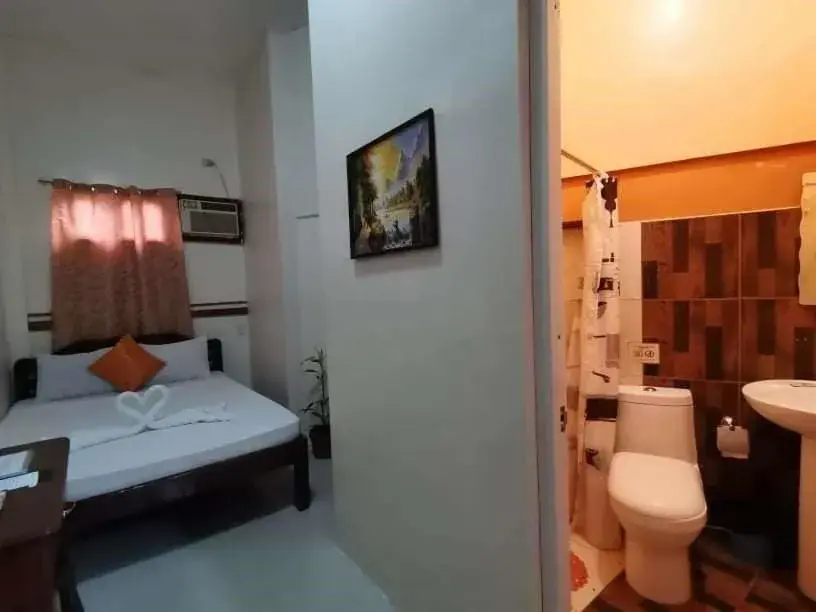 Bedroom, Bed in St. John Island View Pensionne Bedroom, Bed in St. John Island View Pensionne