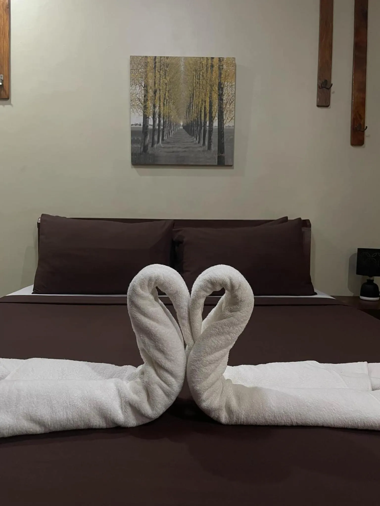 Bed in St. John Island View Pensionne