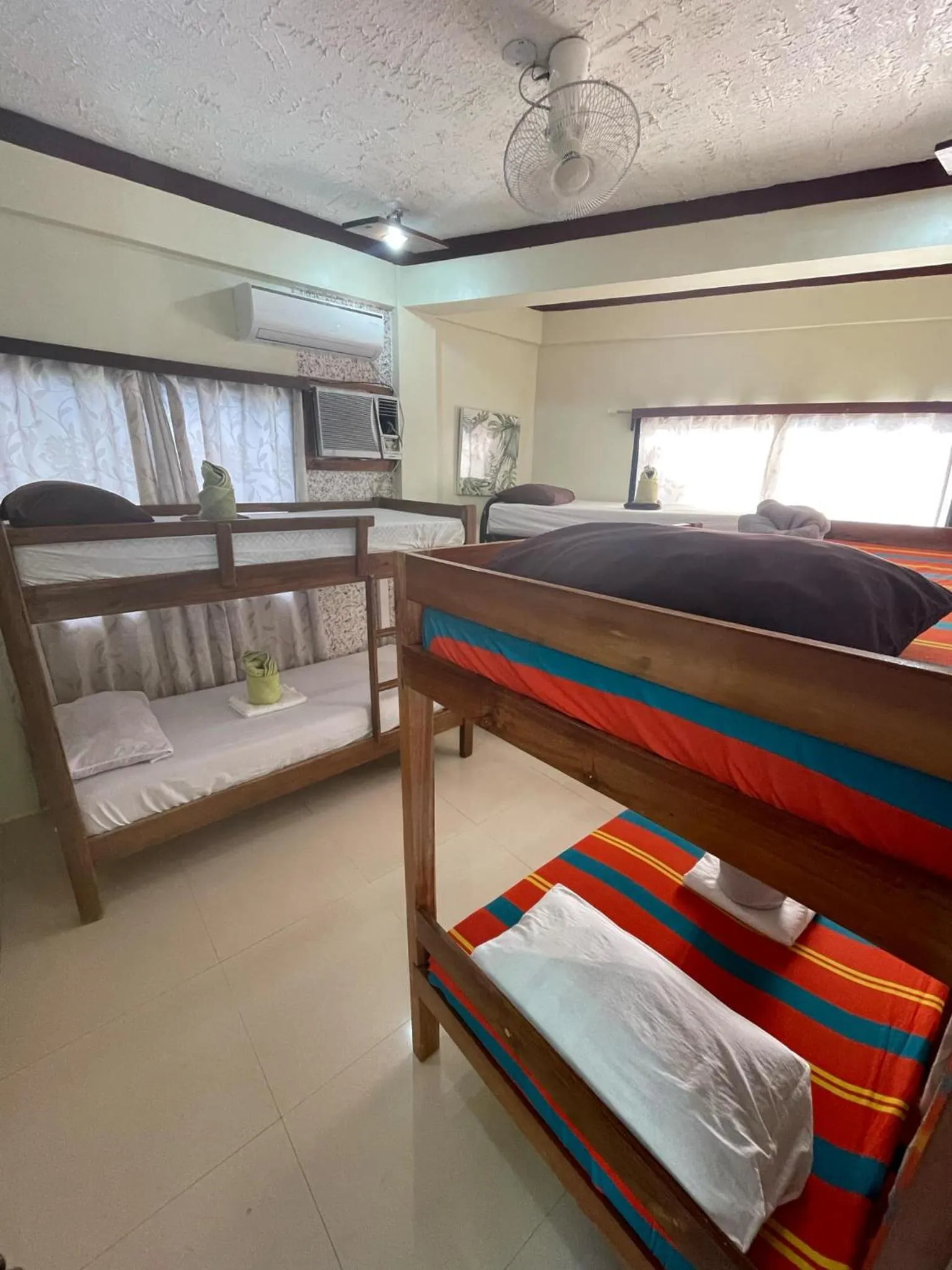 Bed in St. John Island View Pensionne