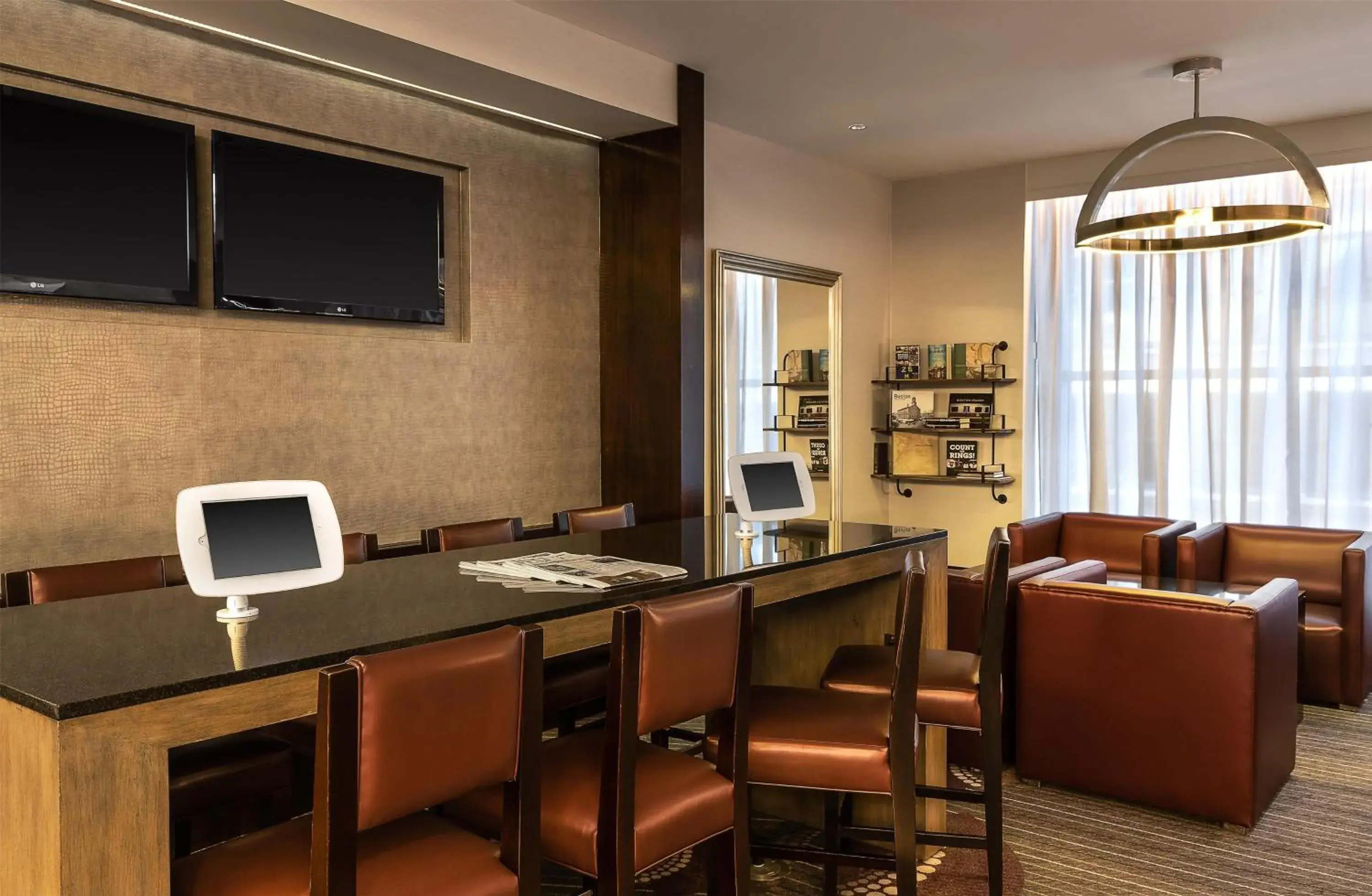 Lobby or reception in Hyatt Regency Boston Lobby or reception in Hyatt Regency Boston