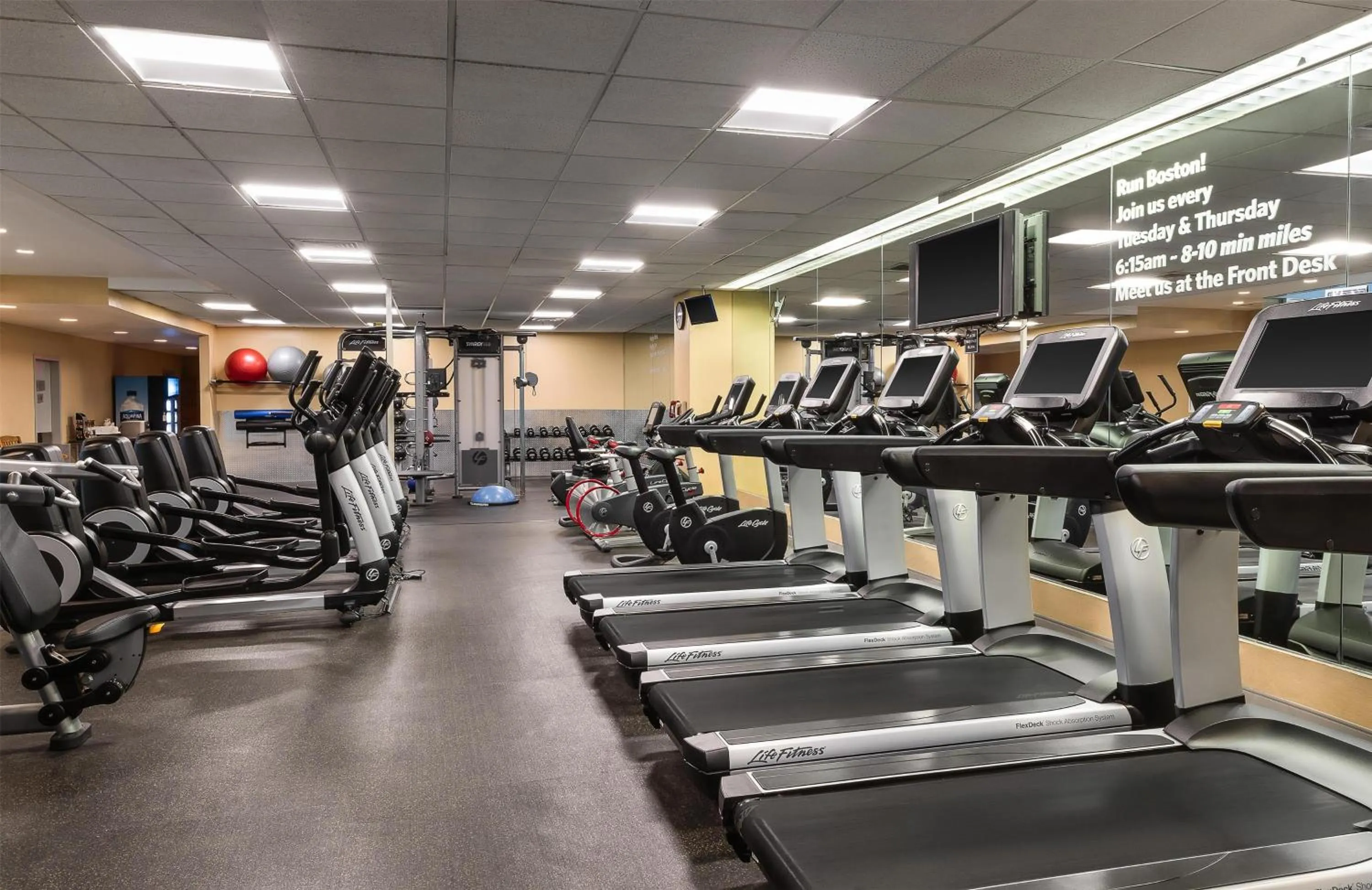 Fitness centre/facilities in Hyatt Regency Boston