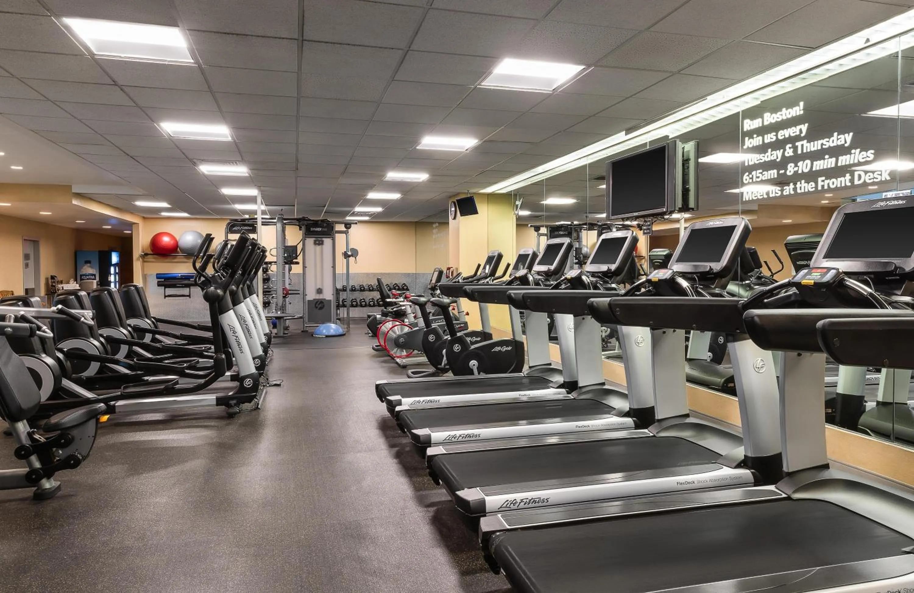 Fitness centre/facilities in Hyatt Regency Boston