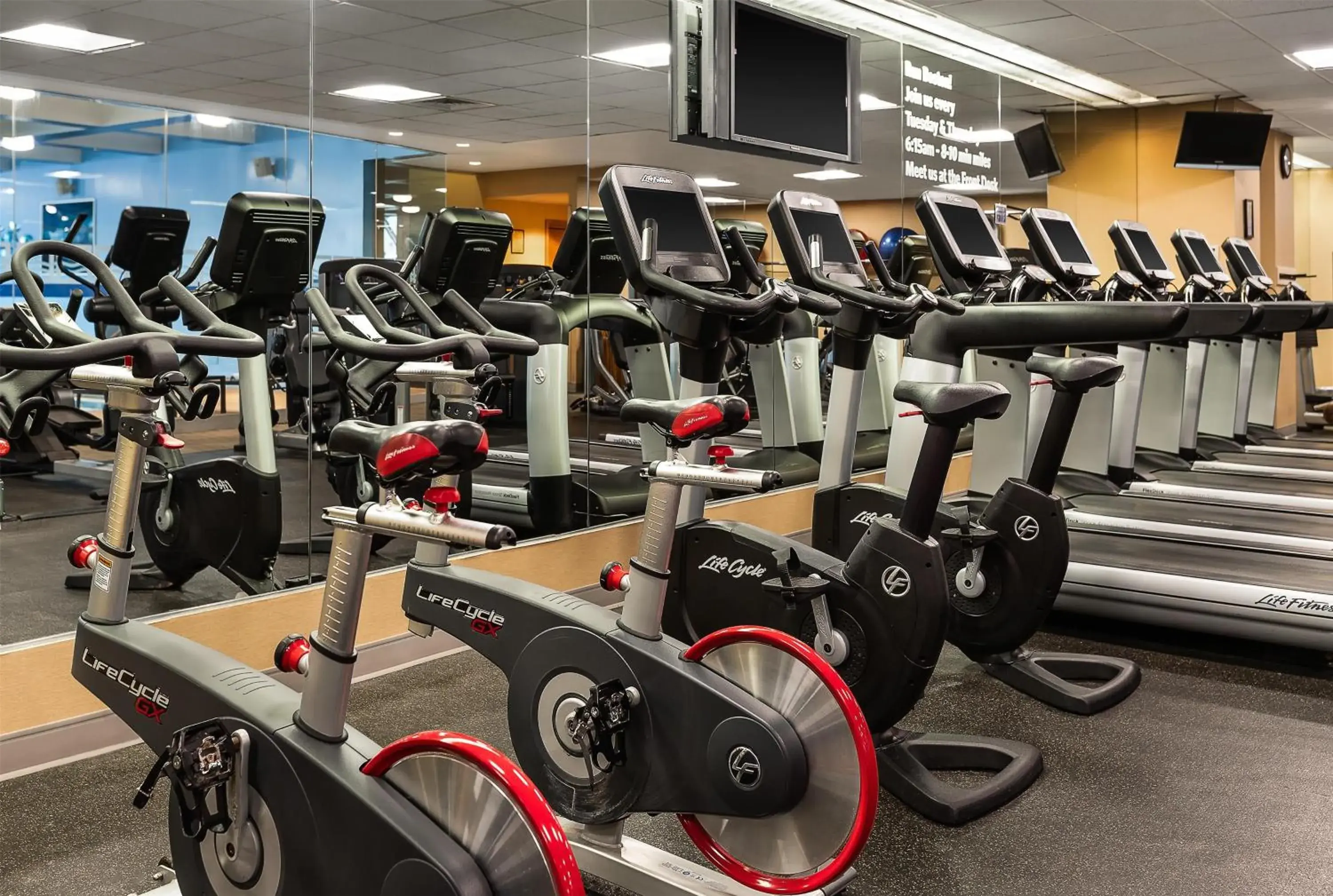 Fitness centre/facilities in Hyatt Regency Boston Fitness centre/facilities in Hyatt Regency Boston