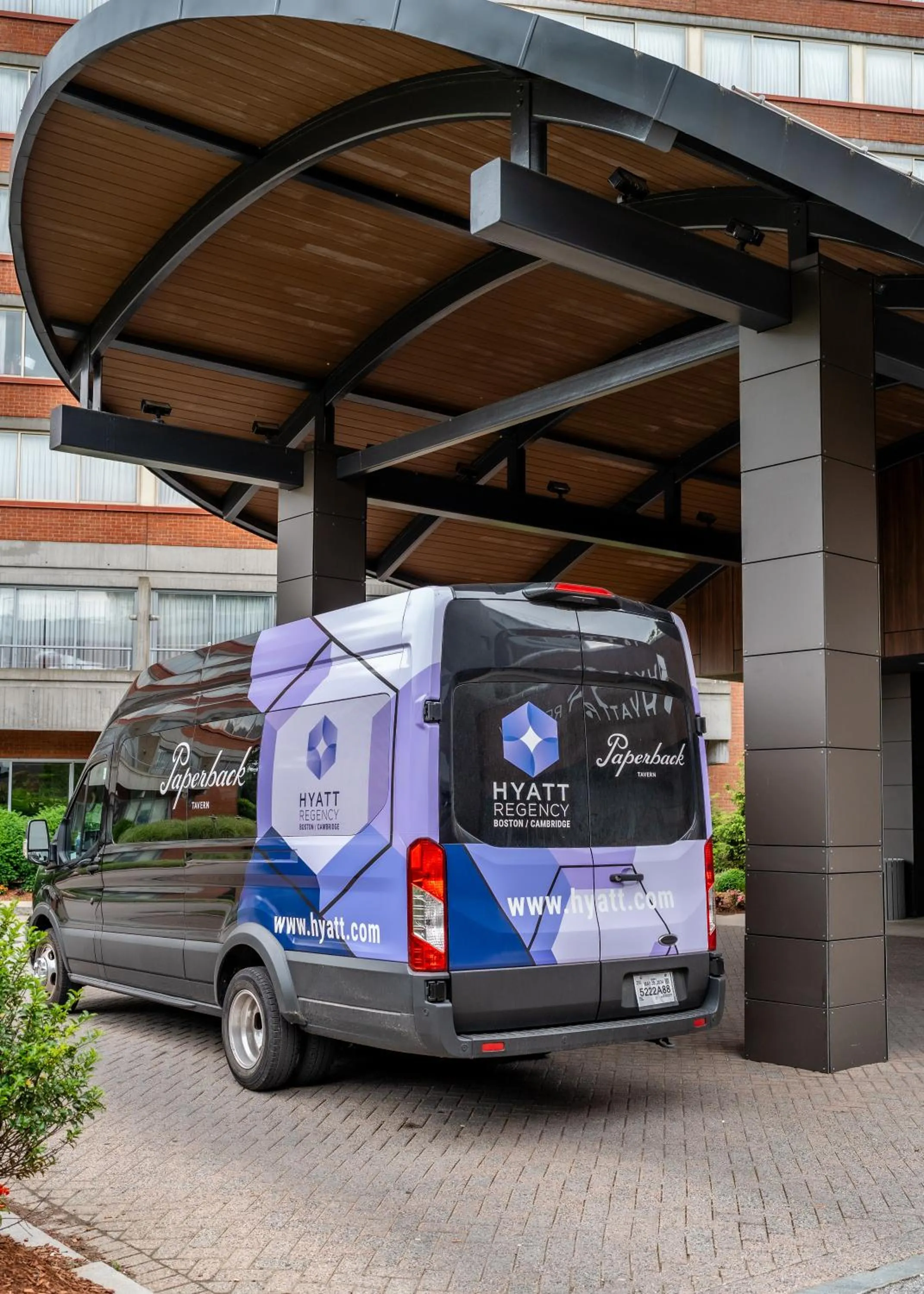 shuttle in Hyatt Regency Boston/Cambridge