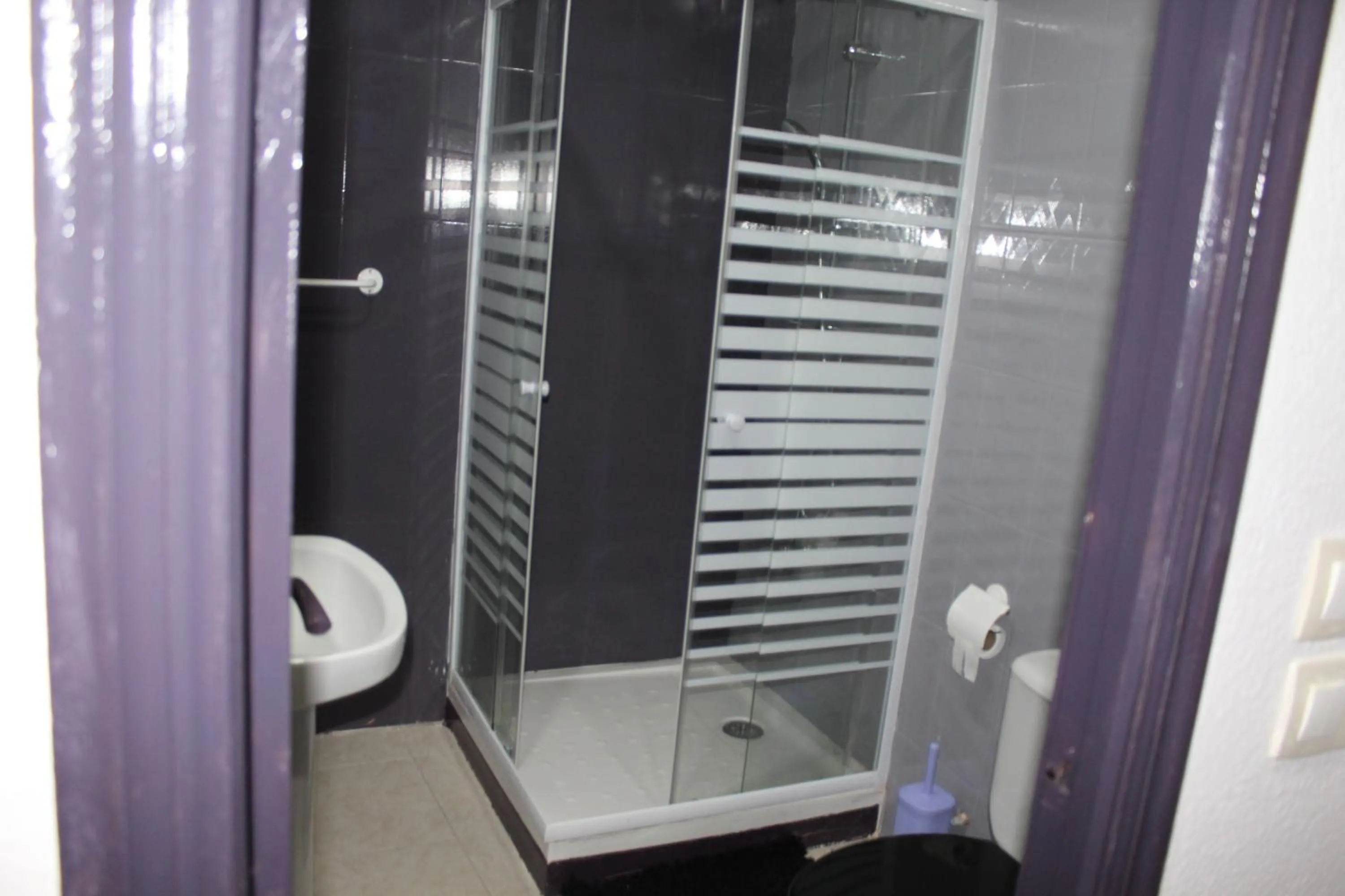 Bathroom in Hostal Mayor