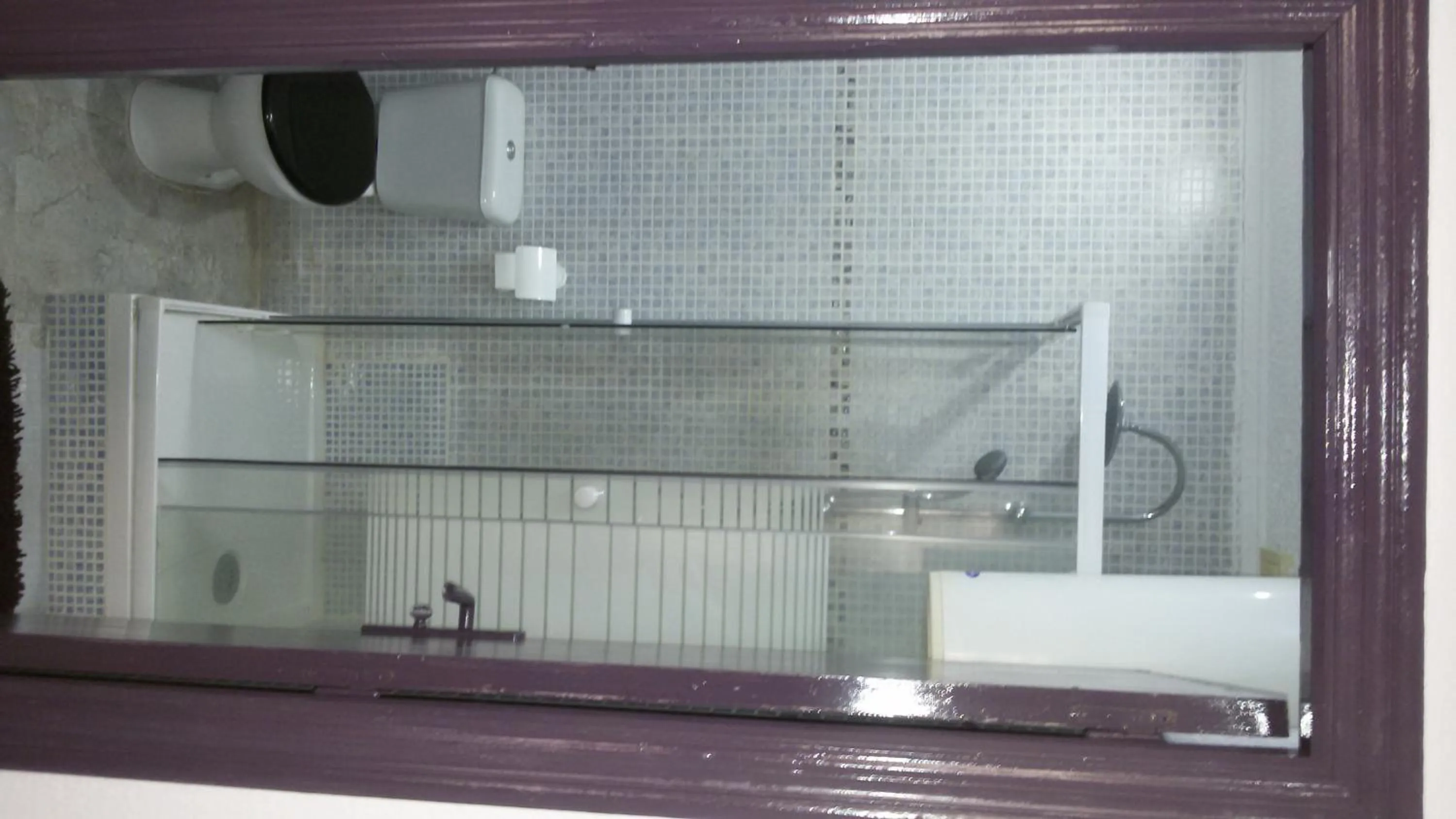 Bathroom in Hostal Mayor