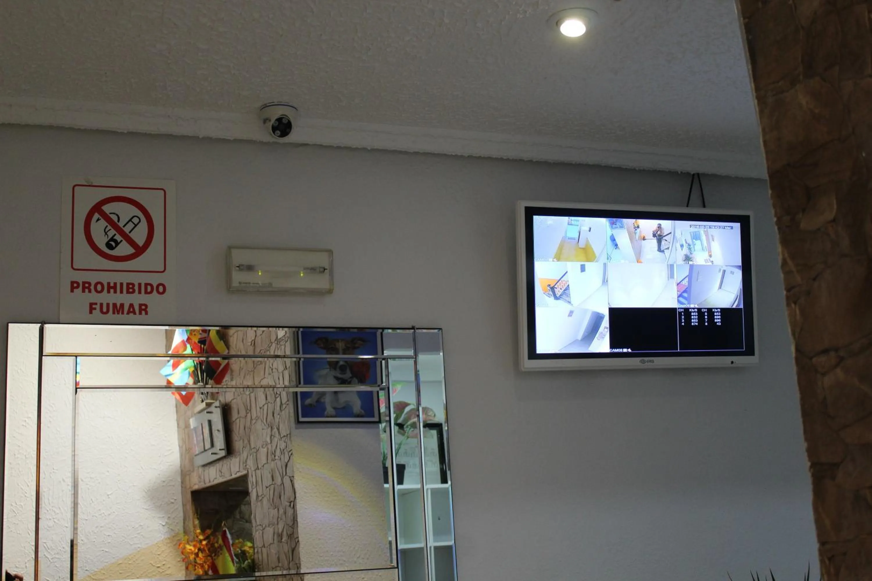 TV and multimedia in Hostal Mayor