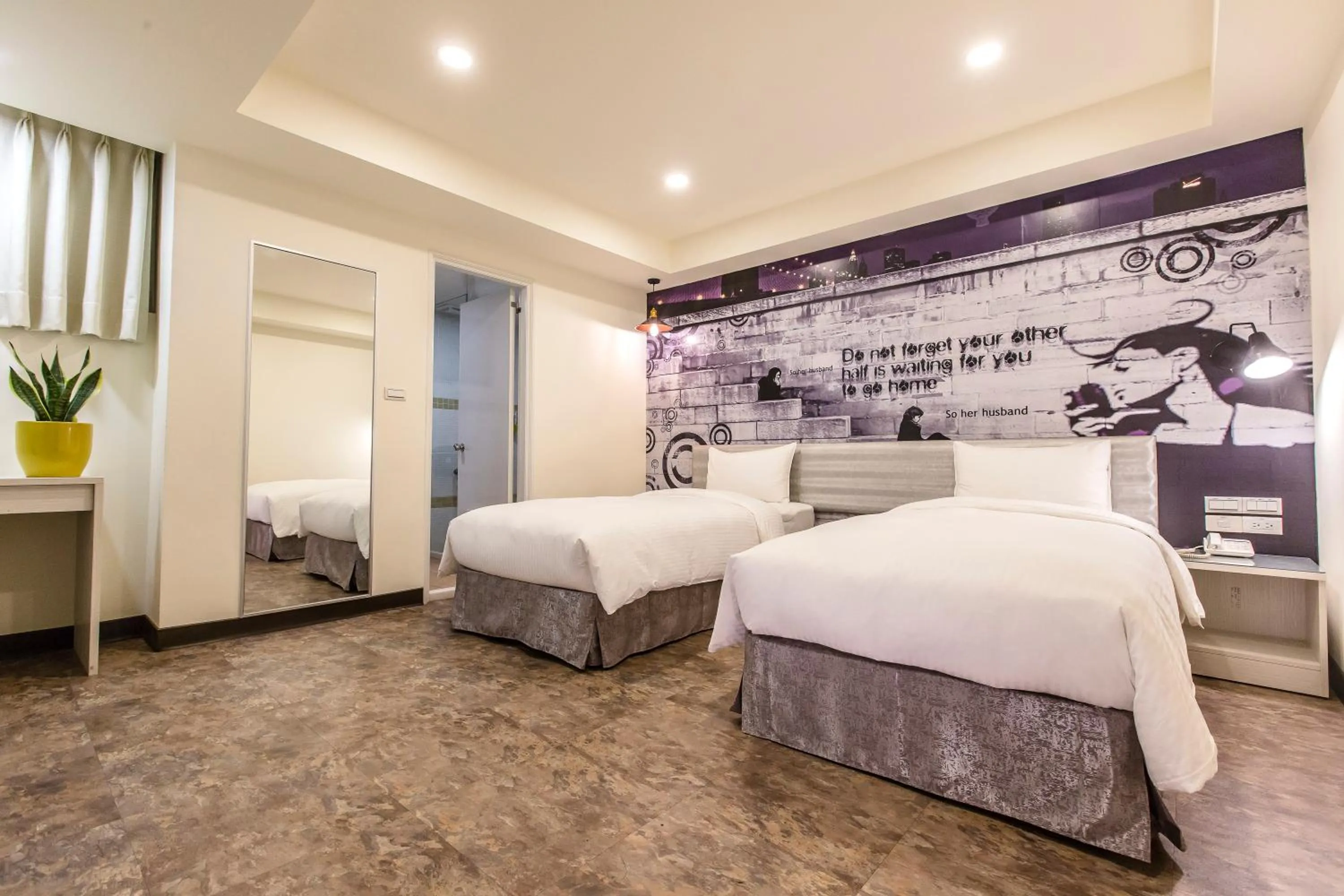 Photo of the whole room, Bed in The Cloud Hotel Zhongli Branch