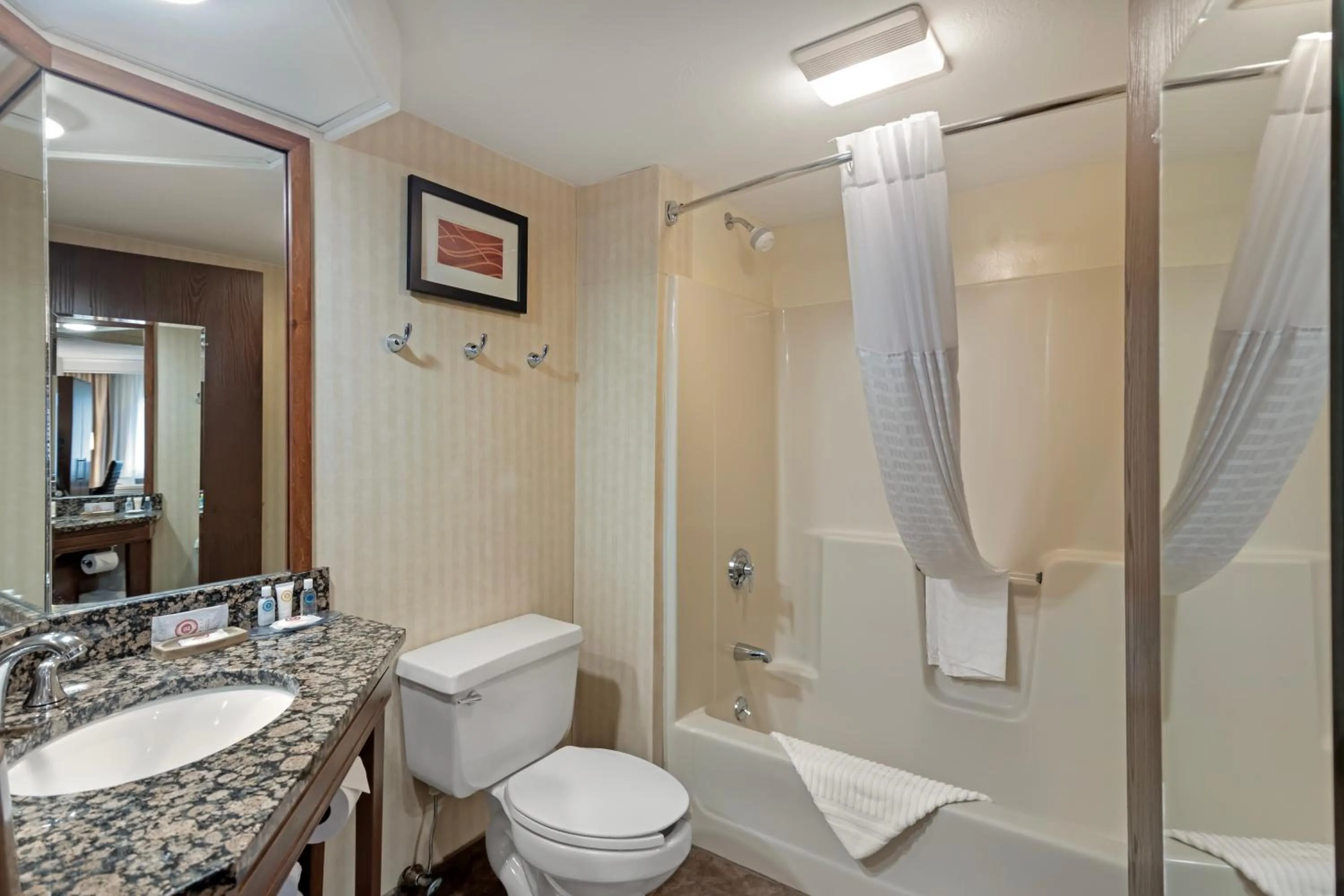 Shower in Comfort Inn Bangor North