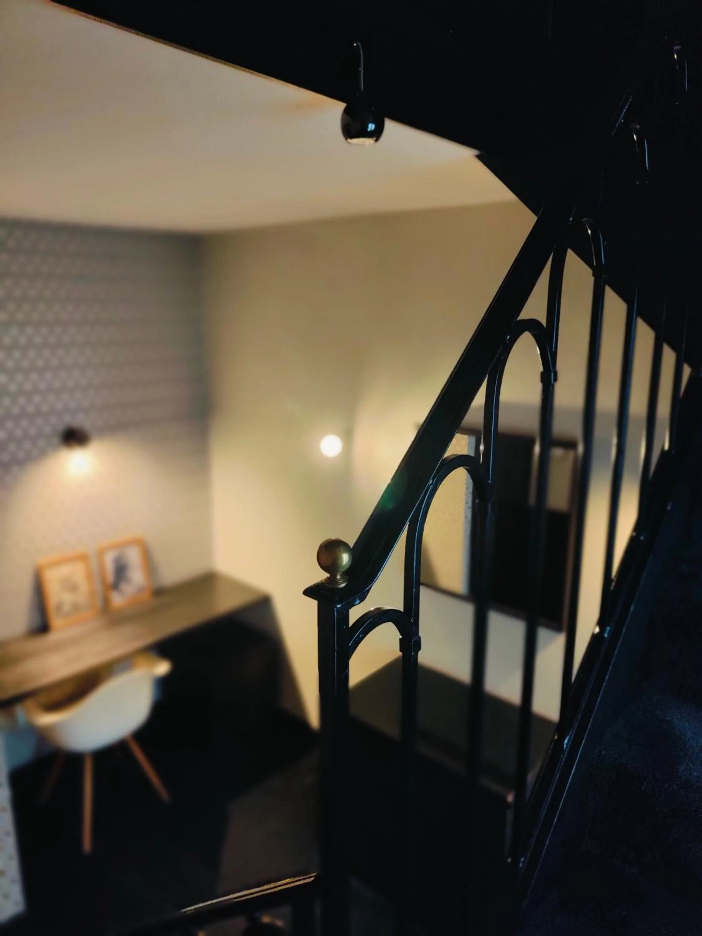 Decorative detail in Hôtel Noir