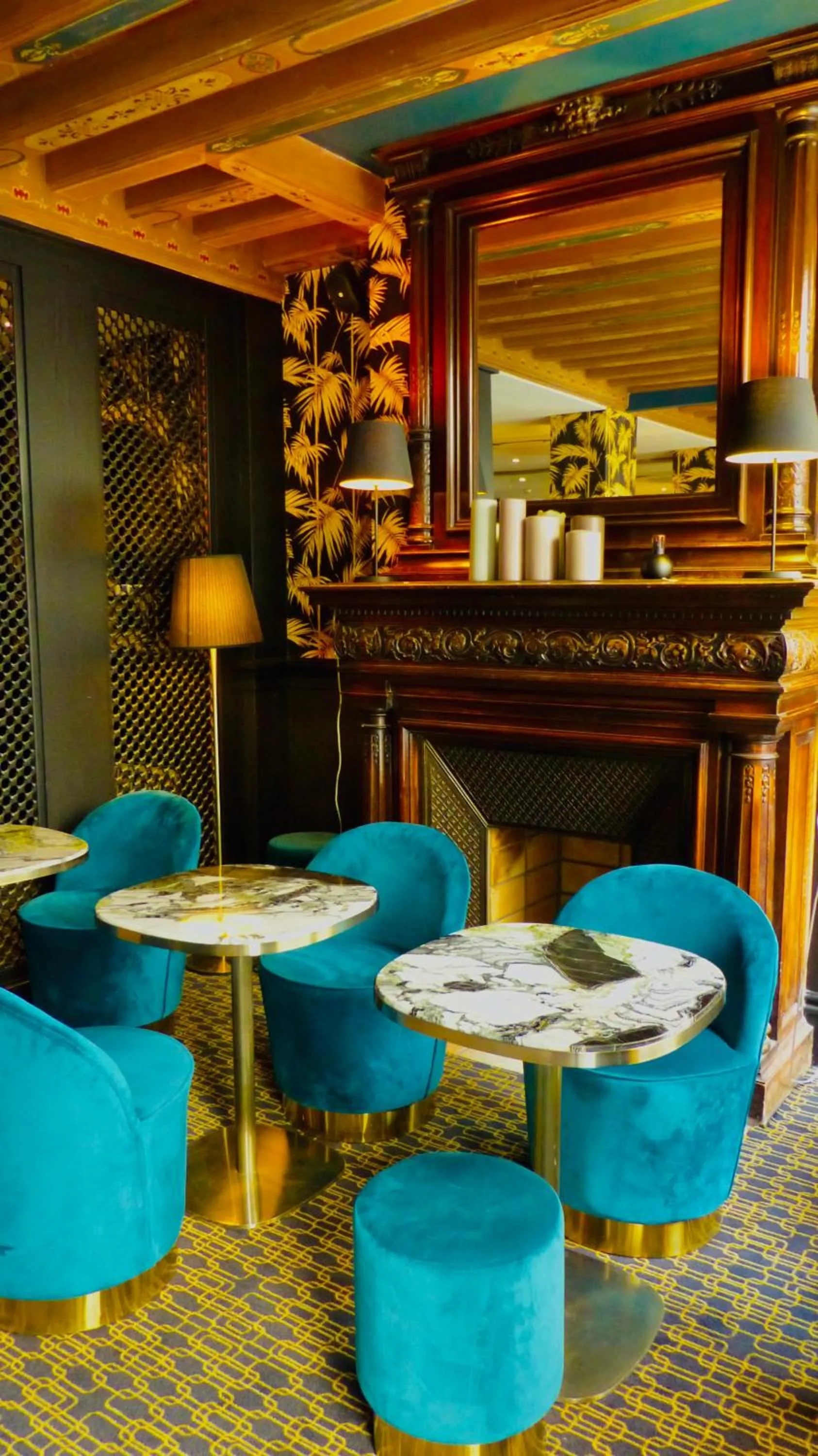 Lobby or reception in Hôtel Noir