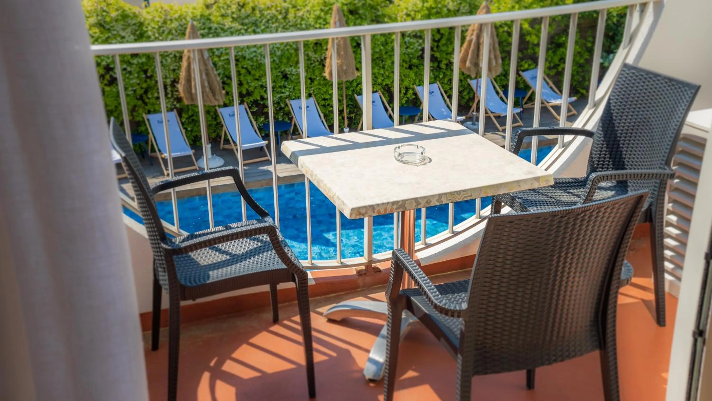 Balcony/Terrace in Hotel Europe