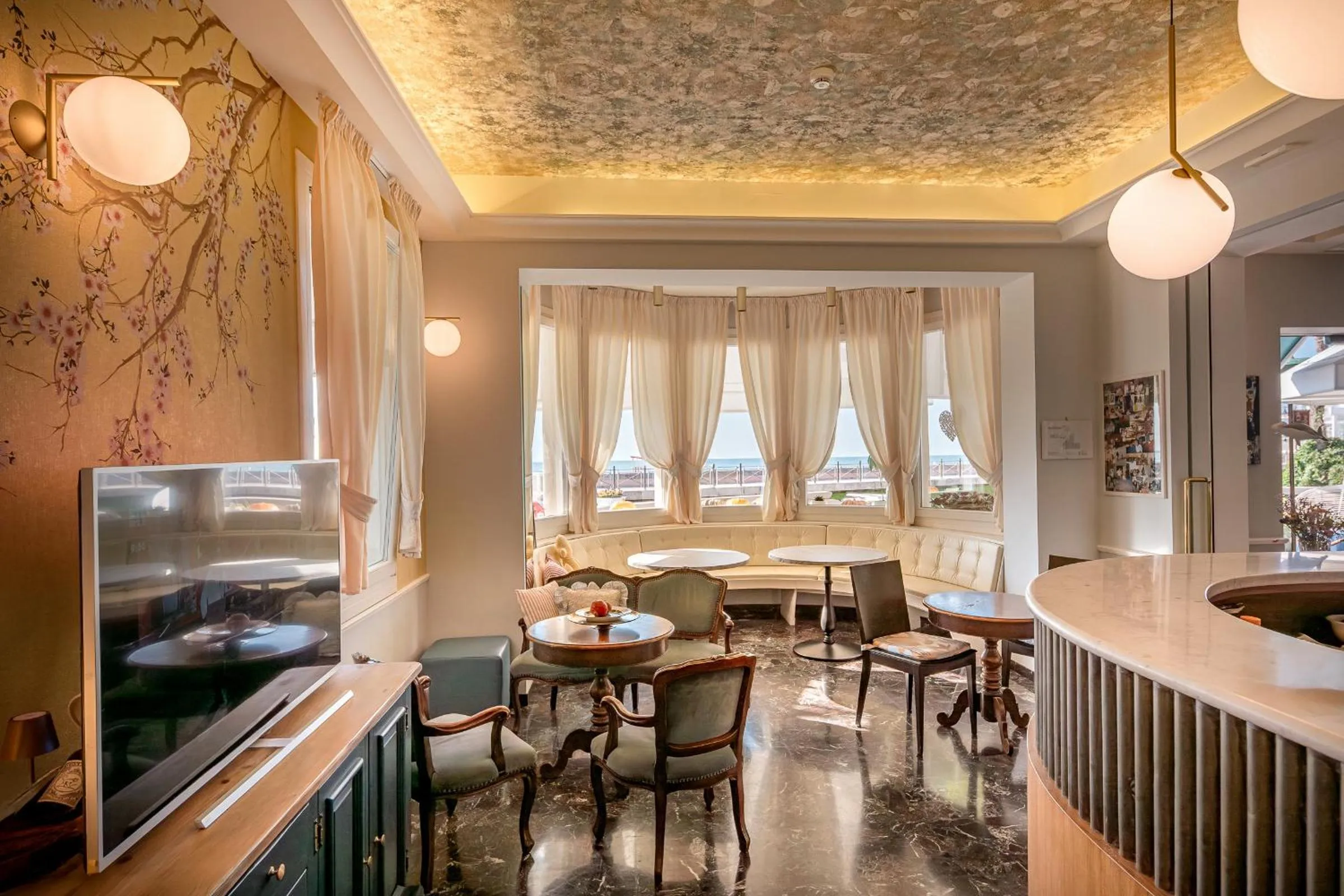 Living room in Hotel Le Lampare