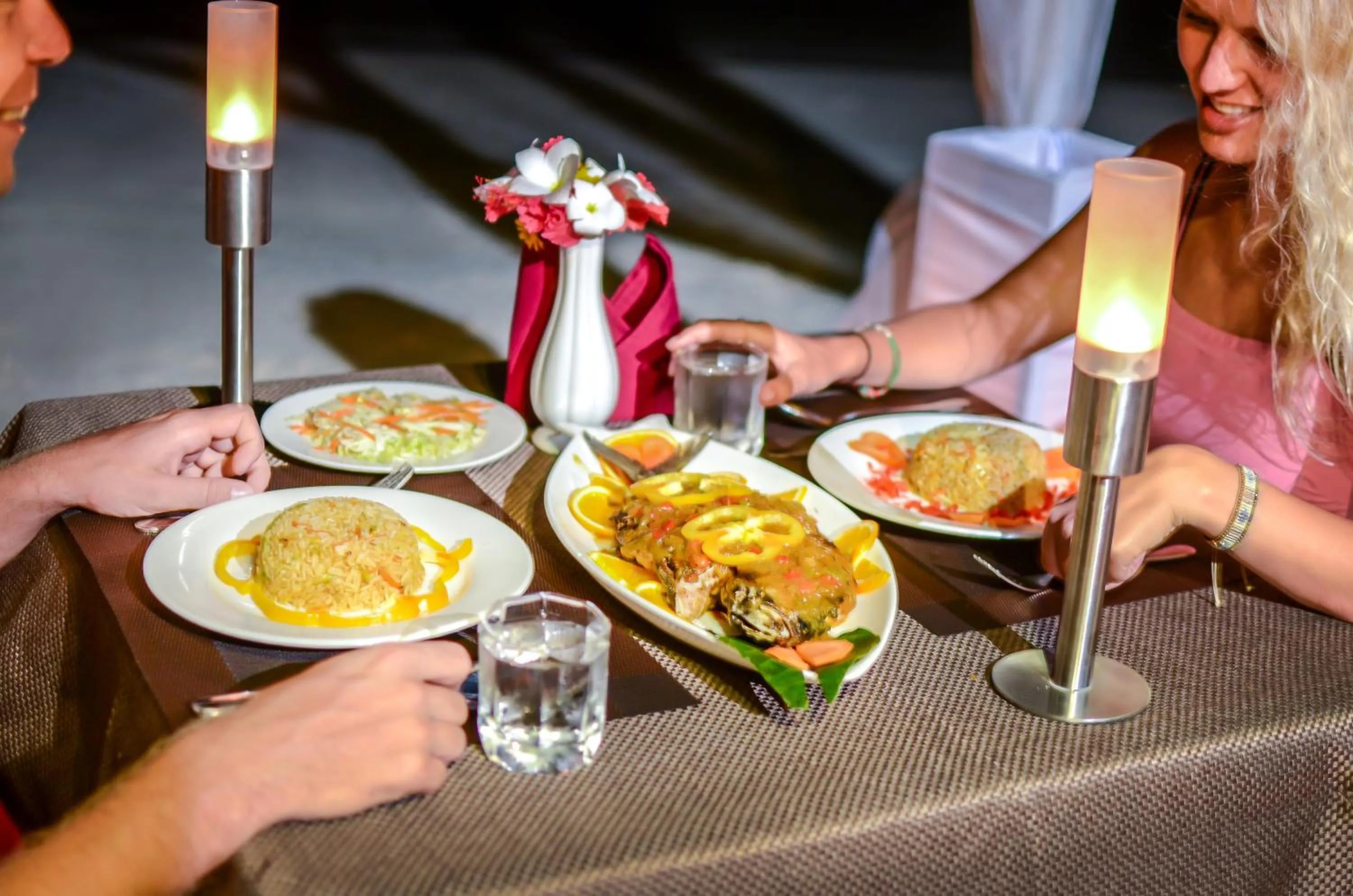 Food close-up in Triton Beach Hotel & Spa