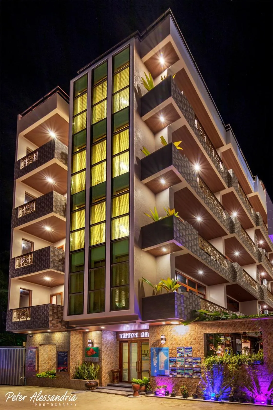 Property building in Triton Beach Hotel & Spa