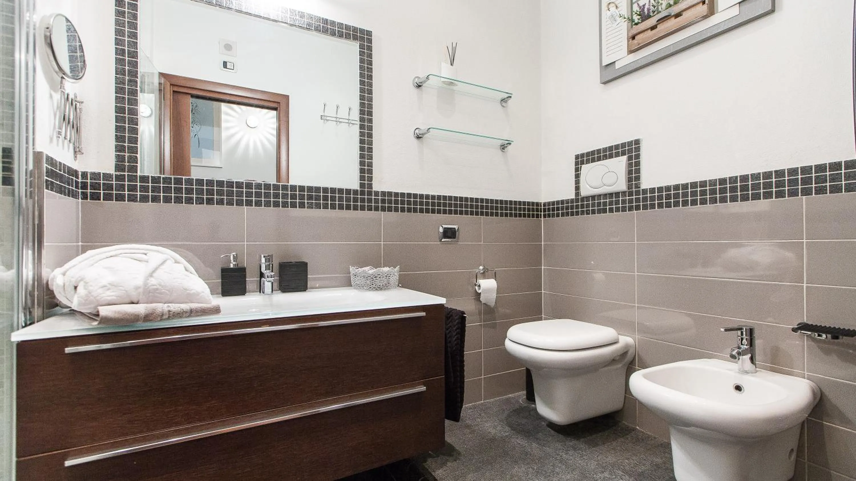 Toilet in Rental in Rome Mial house