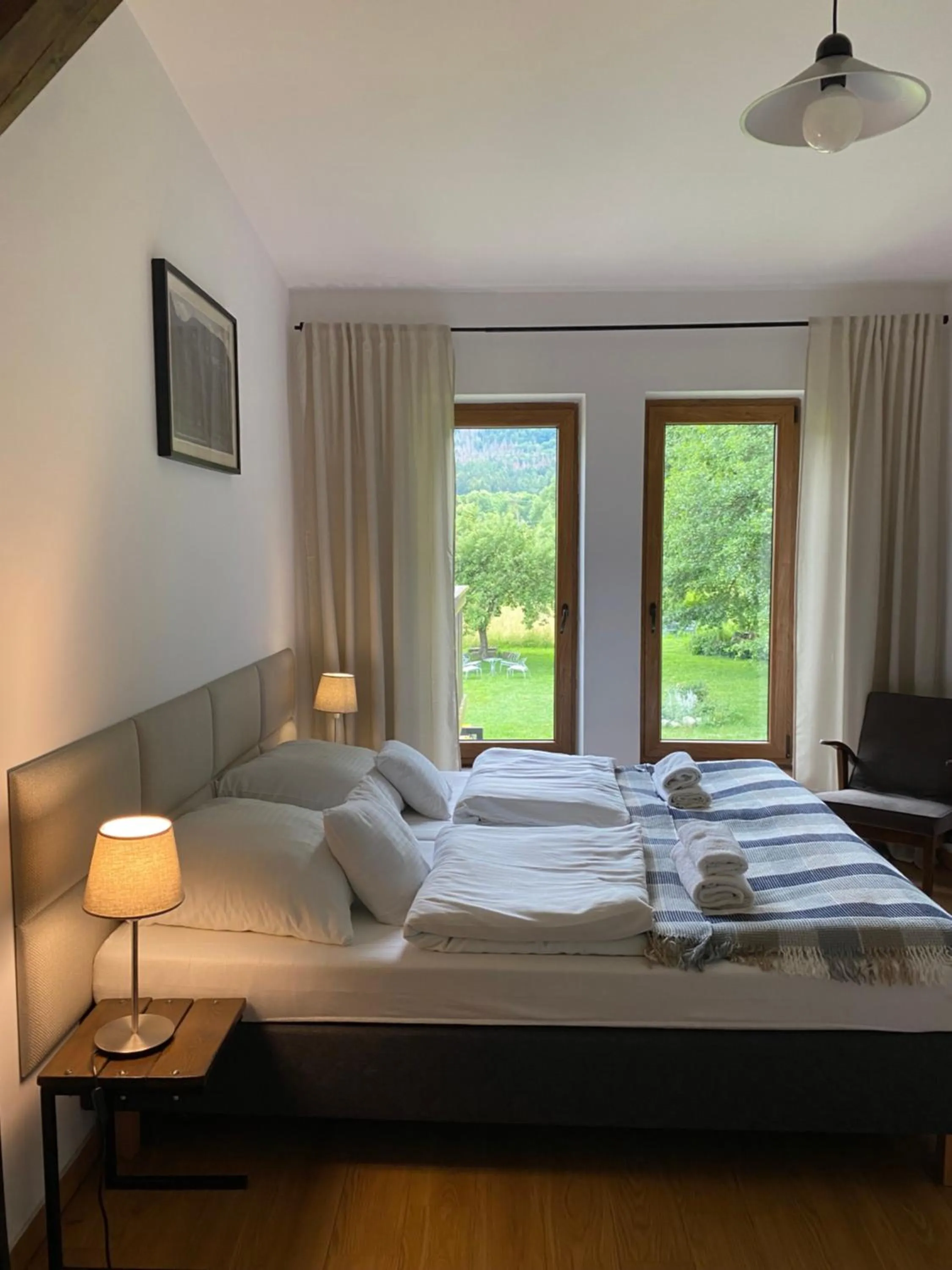 Bedroom, Bed in Centrum Łąkowa 1