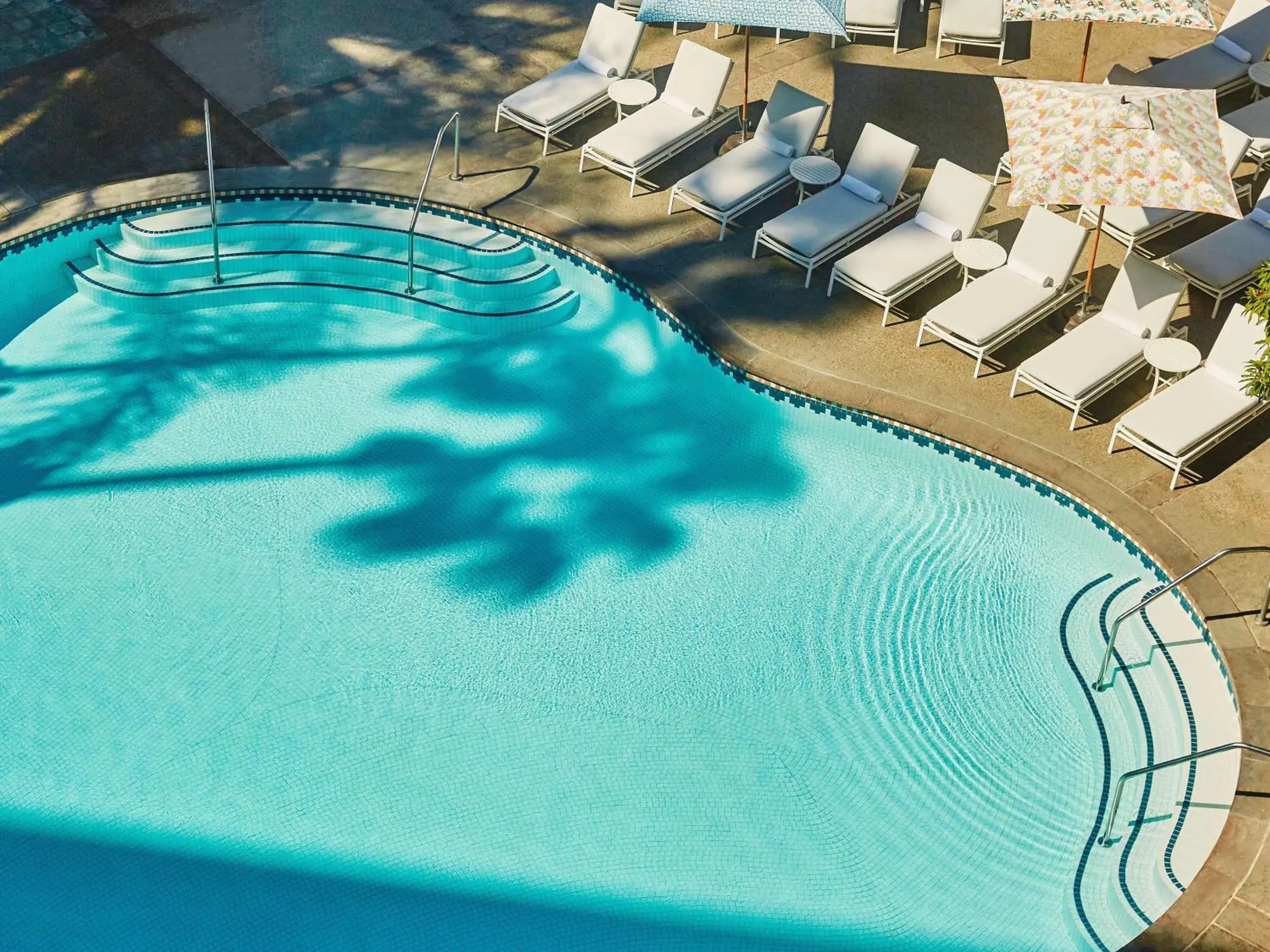 Pool view in Fairmont Miramar Hotel & Bungalows Pool view in Fairmont Miramar Hotel & Bungalows