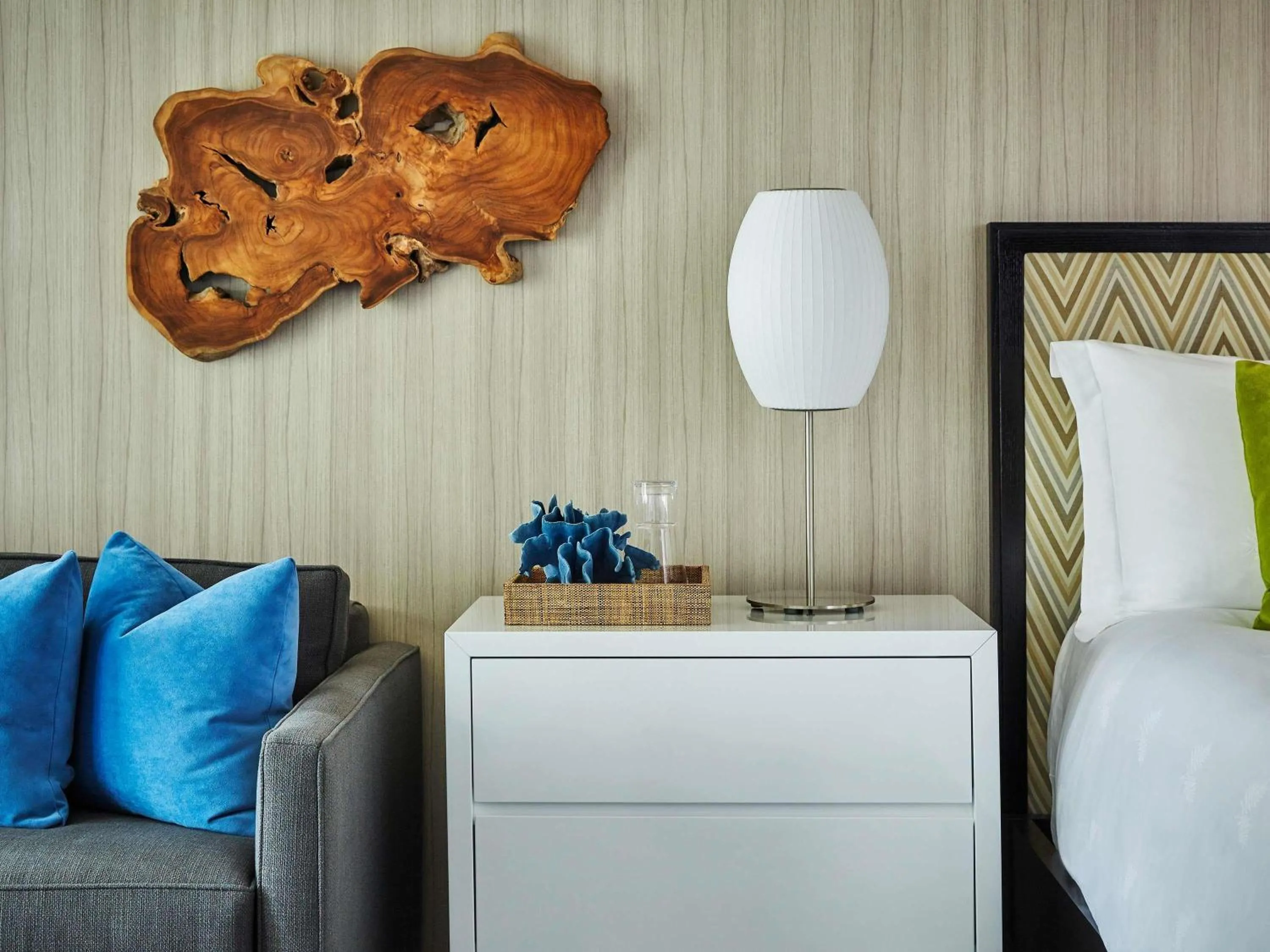 Bedroom, Bed in Fairmont Miramar Hotel & Bungalows