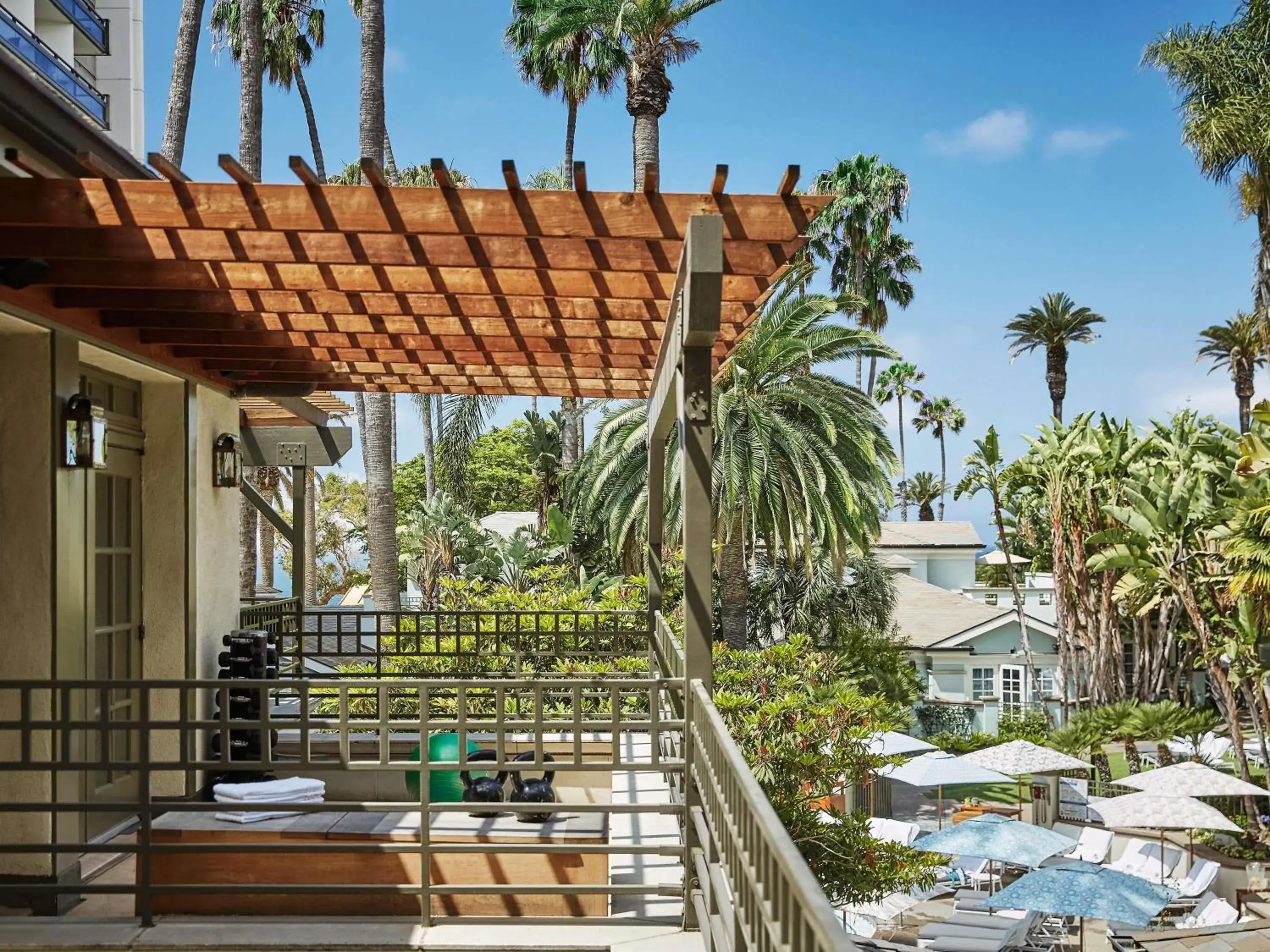 Fitness centre/facilities in Fairmont Miramar Hotel & Bungalows Fitness centre/facilities in Fairmont Miramar Hotel & Bungalows