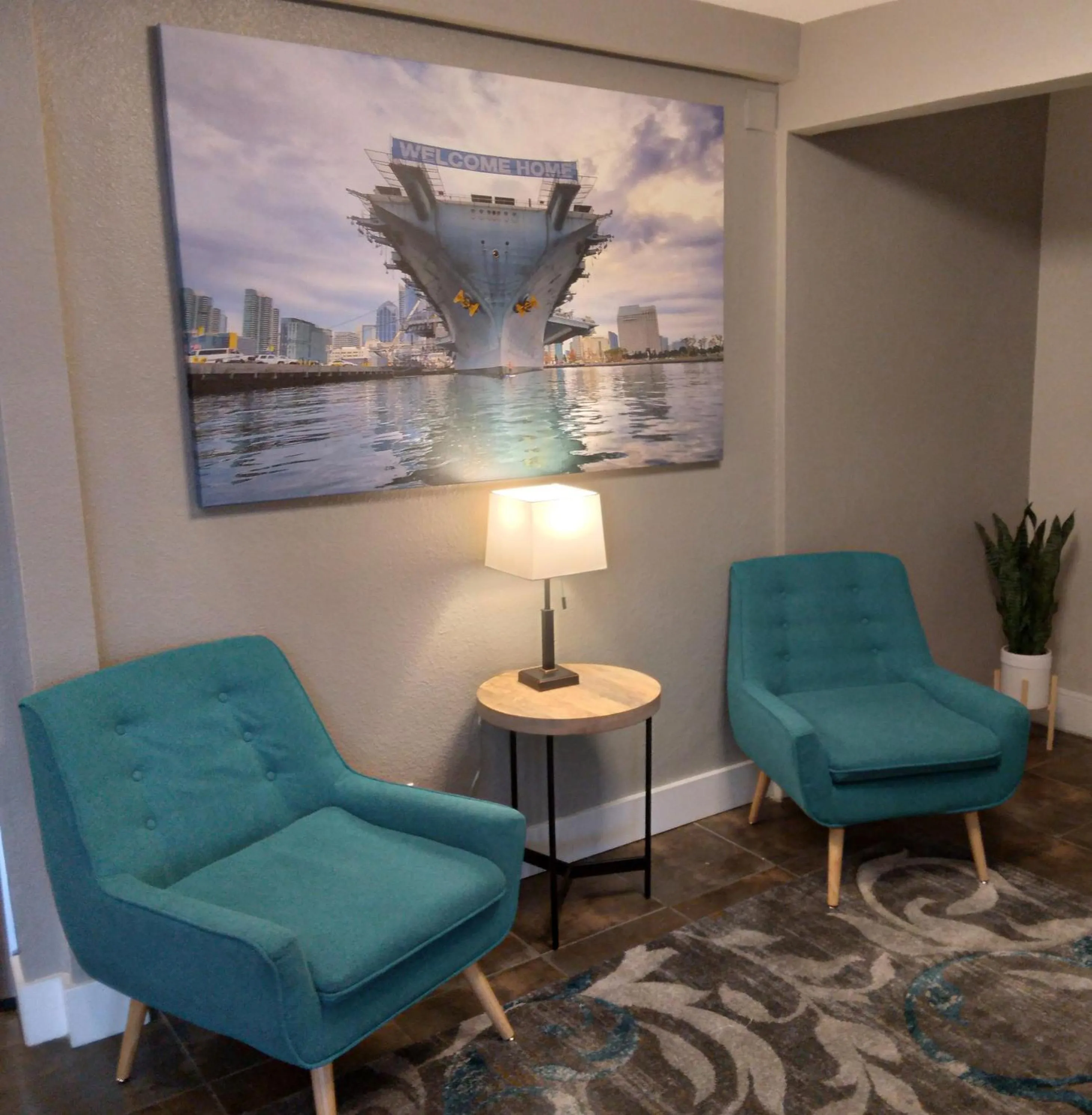 Lobby or reception in SureStay Hotel by Best Western Chula Vista San Diego Bay