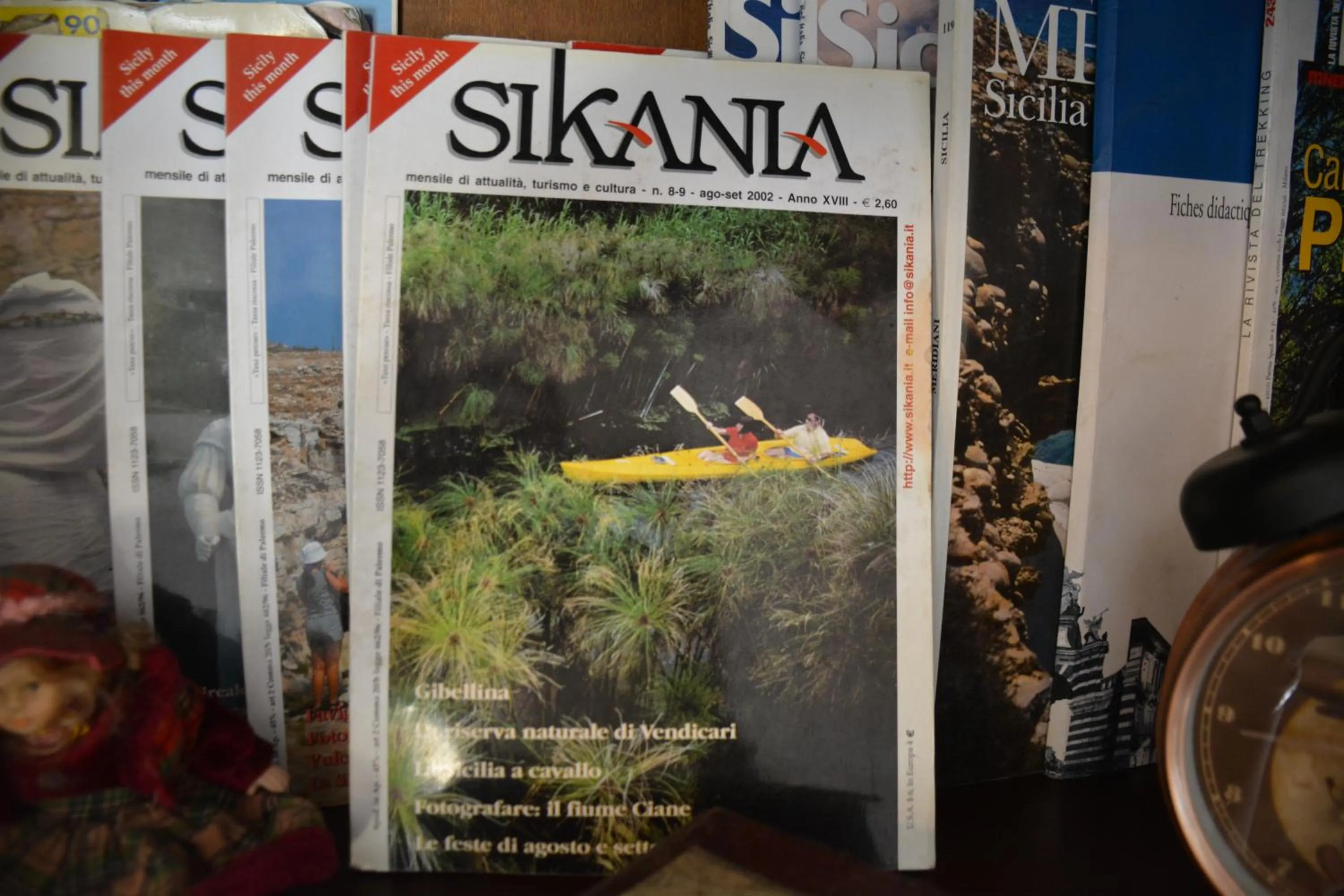 Library in Etna Hiking B&B