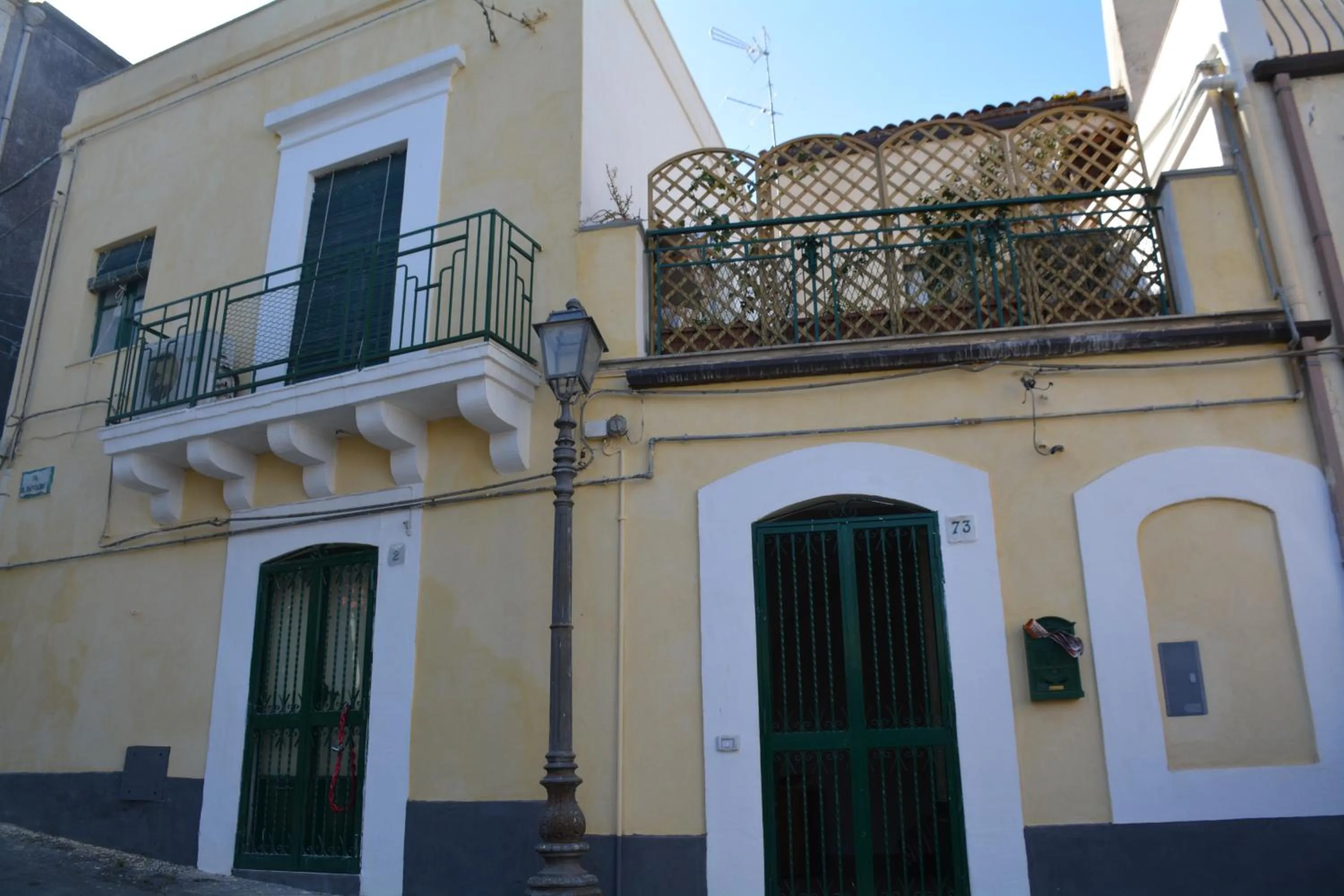 Property building in Etna Hiking B&B