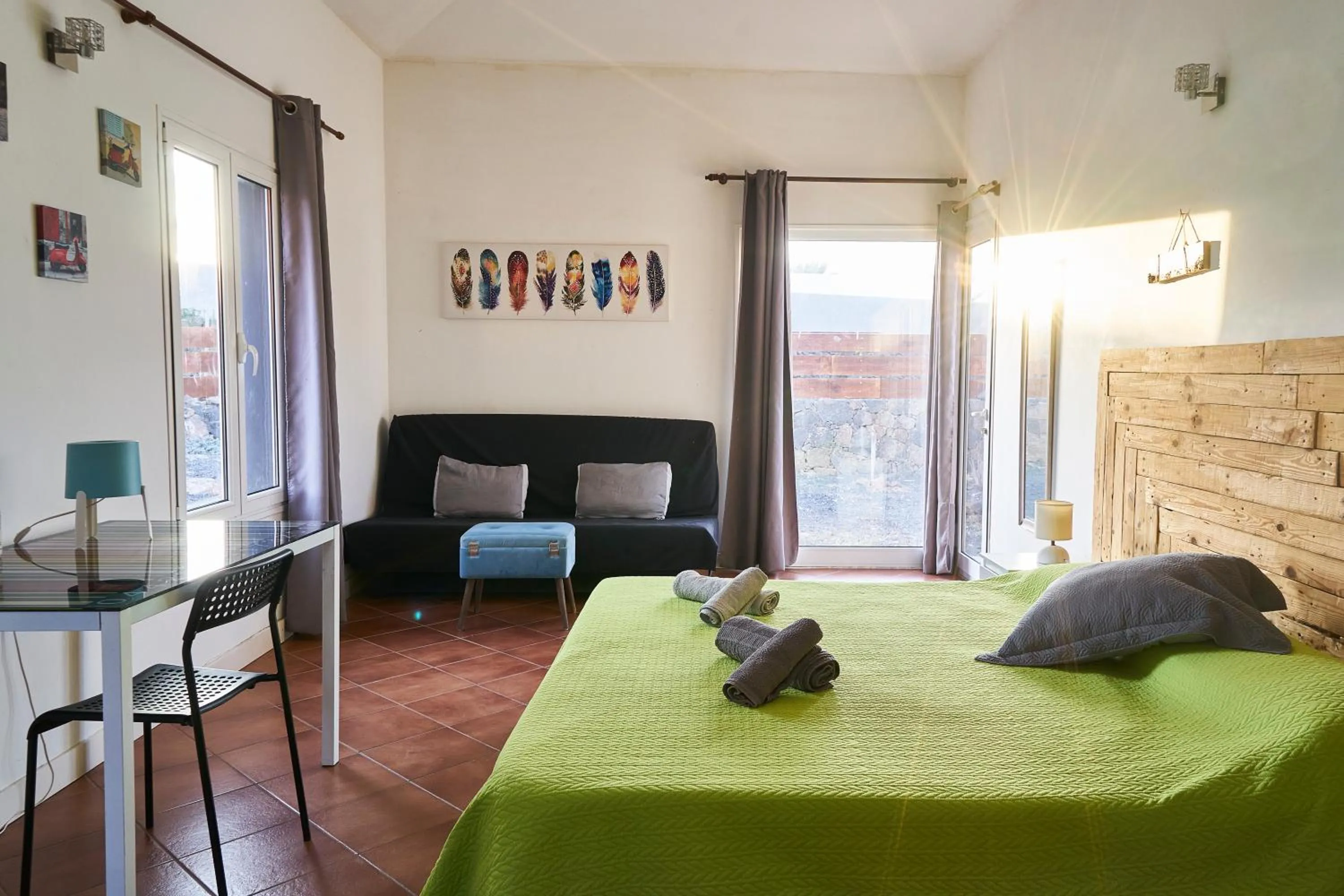 Bedroom, Bed in Da Mata Kite&Surf House