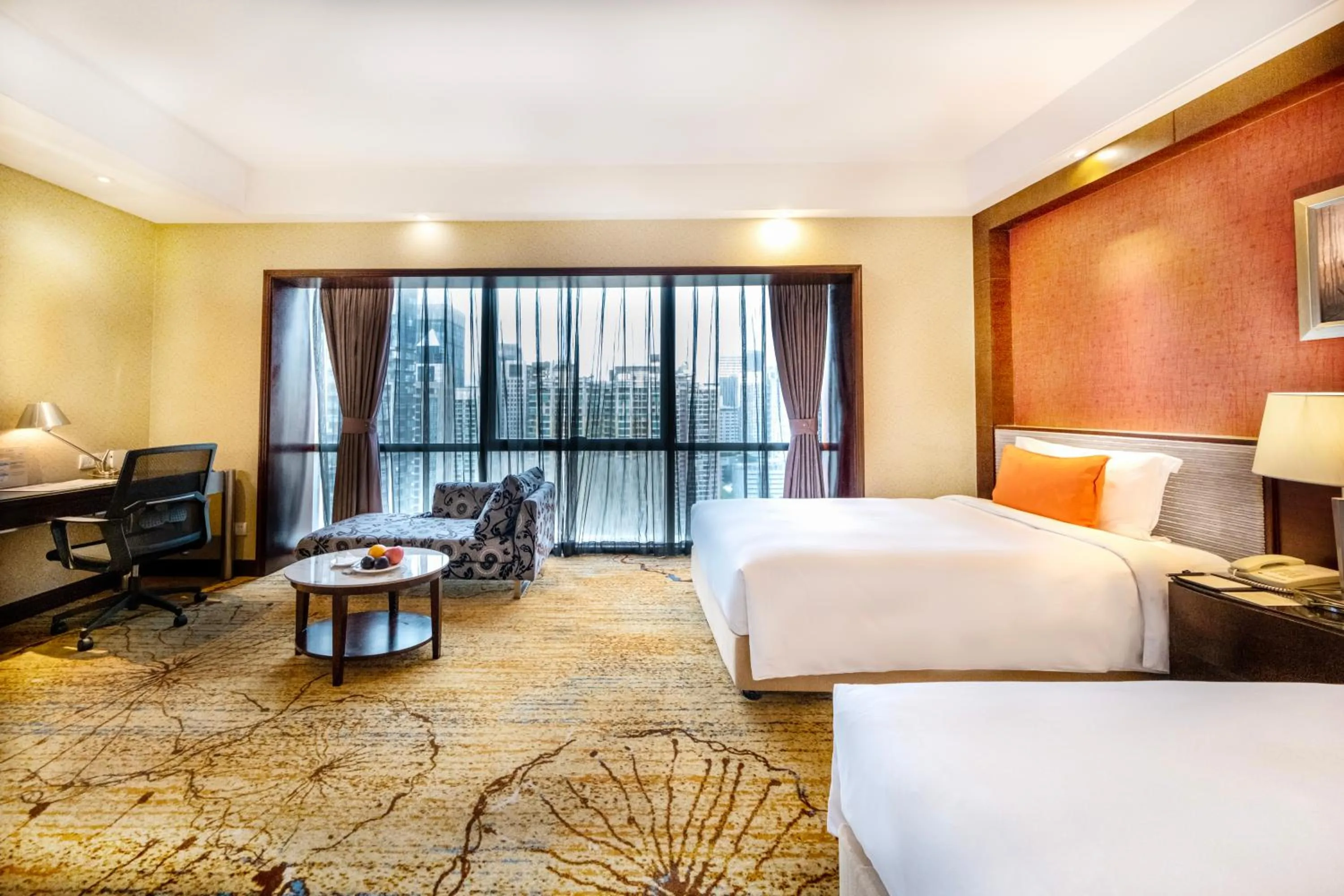 Bedroom, Bed in Leeden Hotel Guangzhou