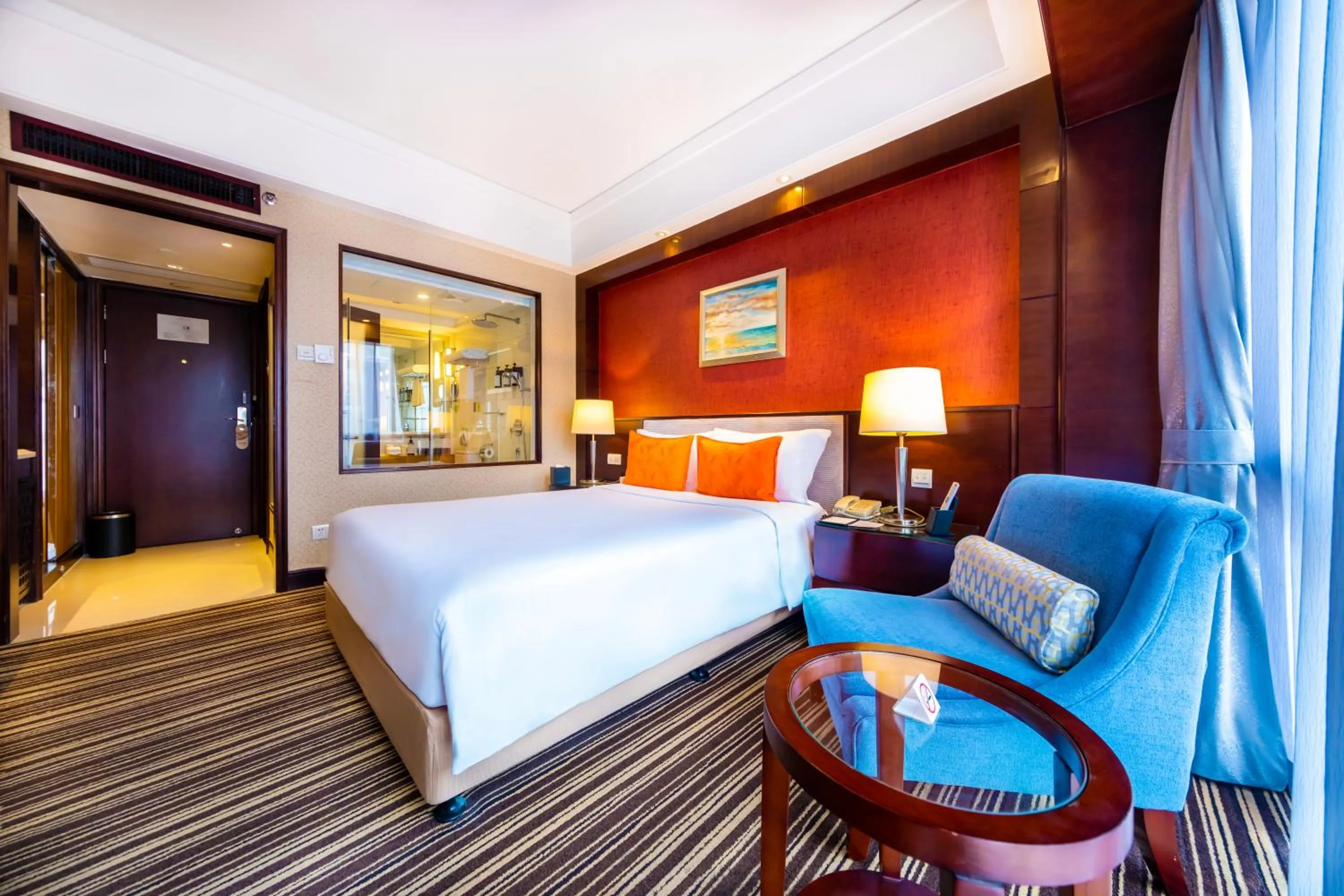 Bedroom, Bed in Leeden Hotel Guangzhou