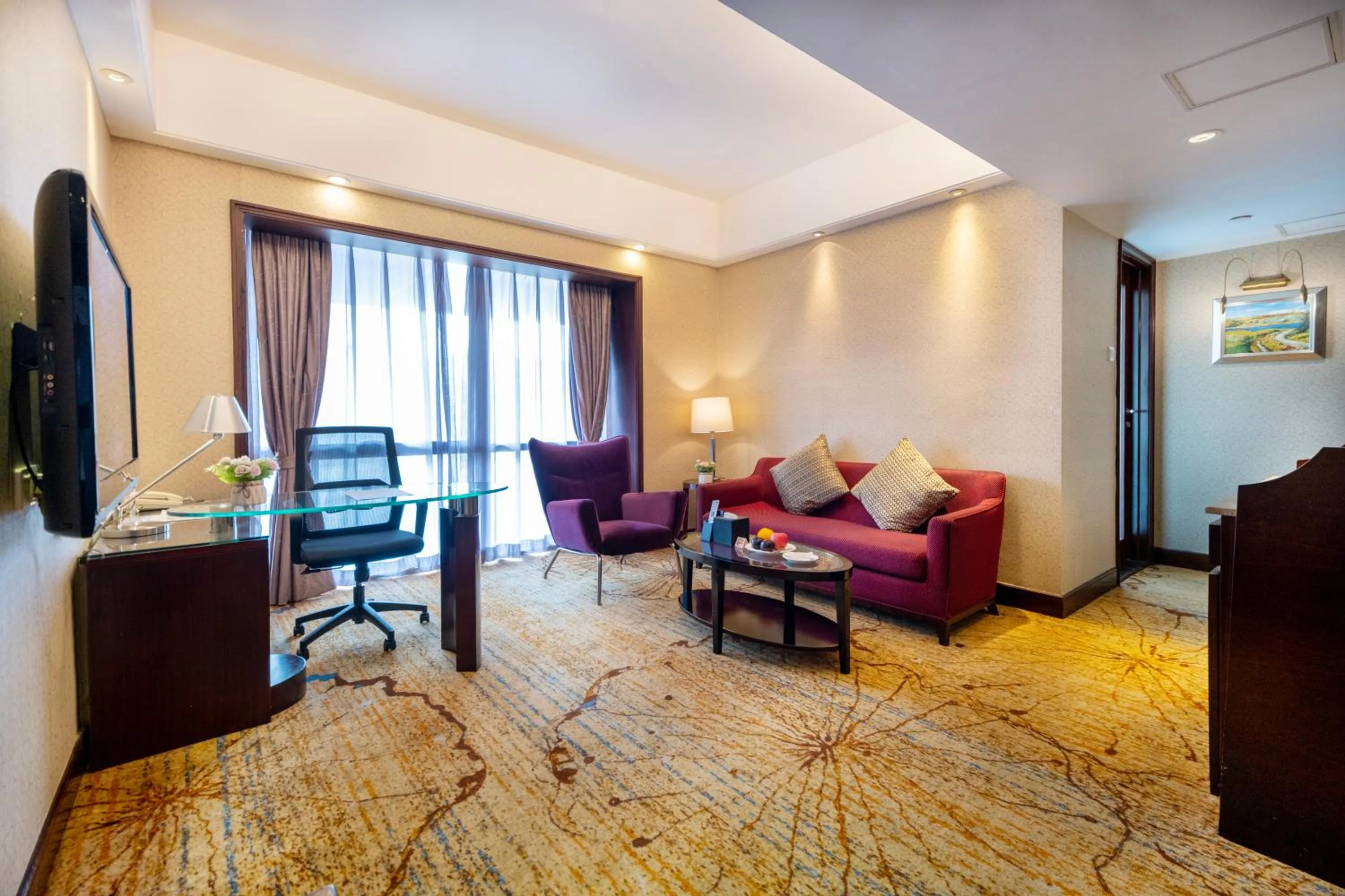 Living room in Leeden Hotel Guangzhou