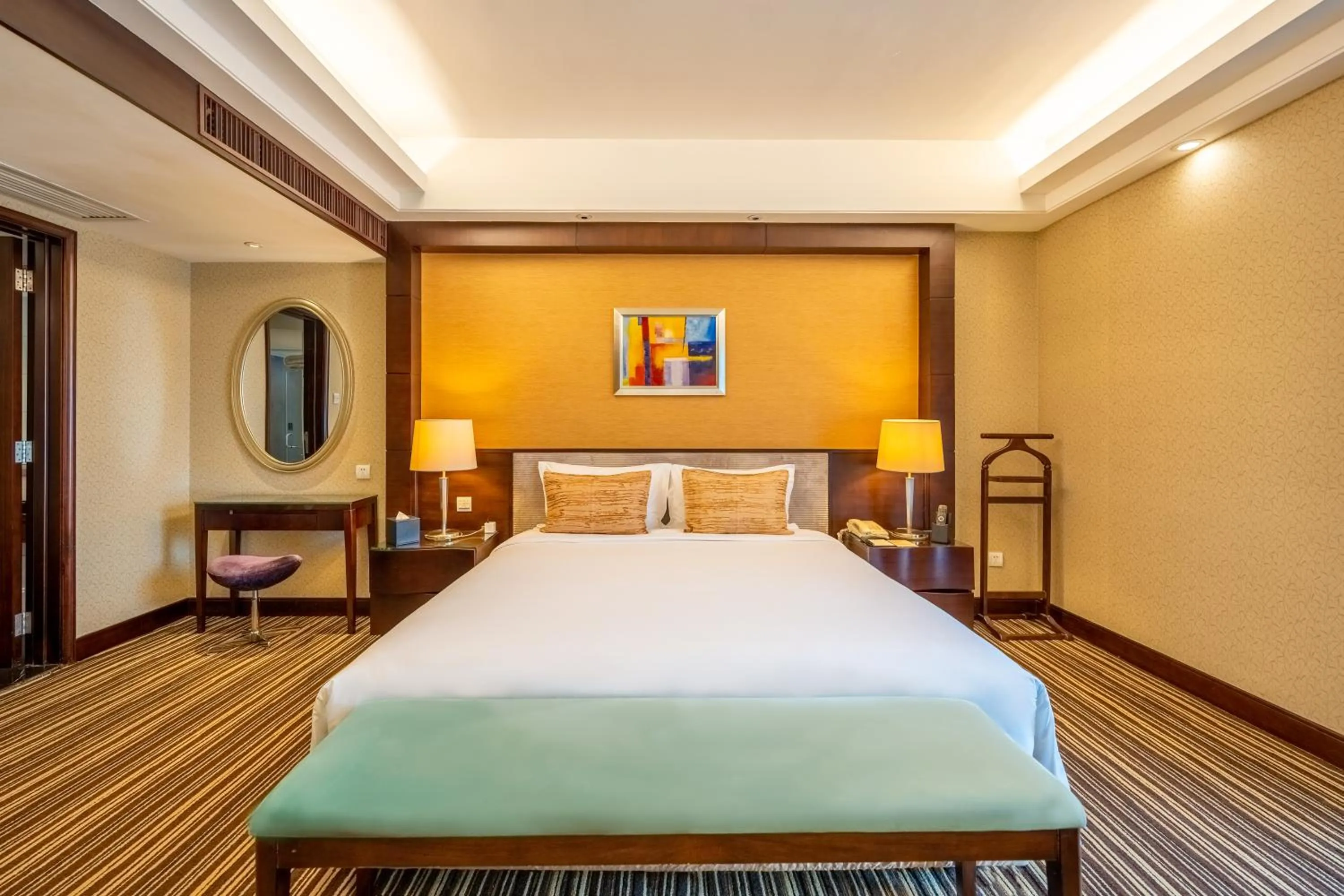 Bedroom, Bed in Leeden Hotel Guangzhou