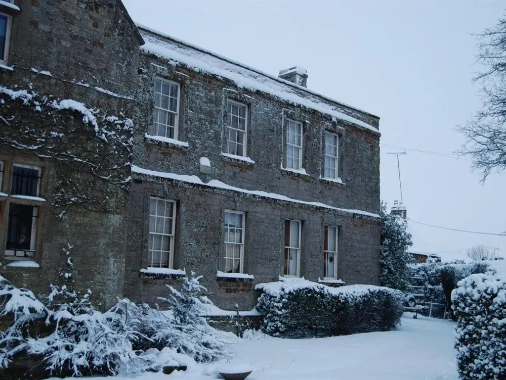 Property building, Winter in Heyford House