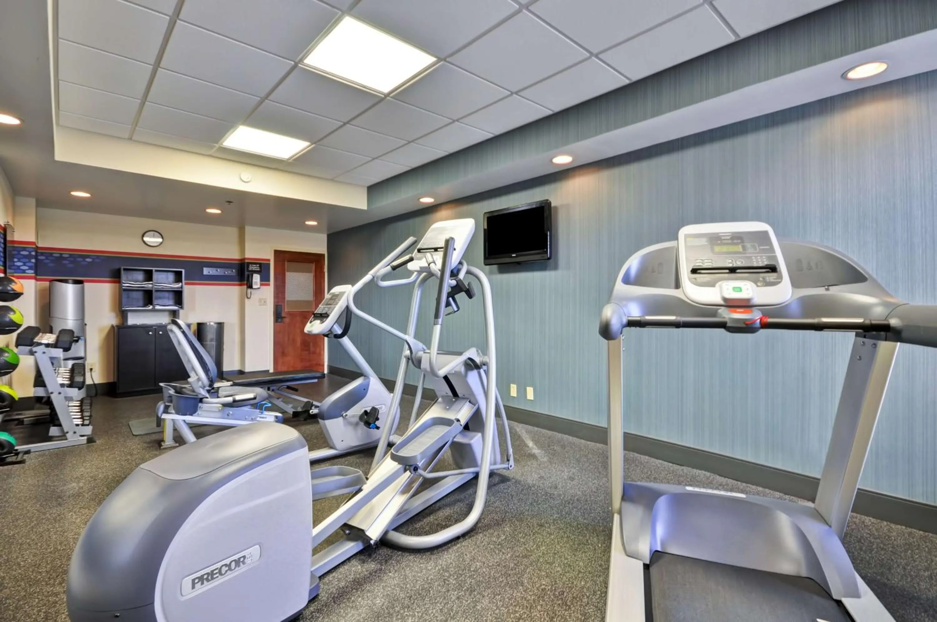 Fitness centre/facilities in Hampton Inn Columbus/Dublin