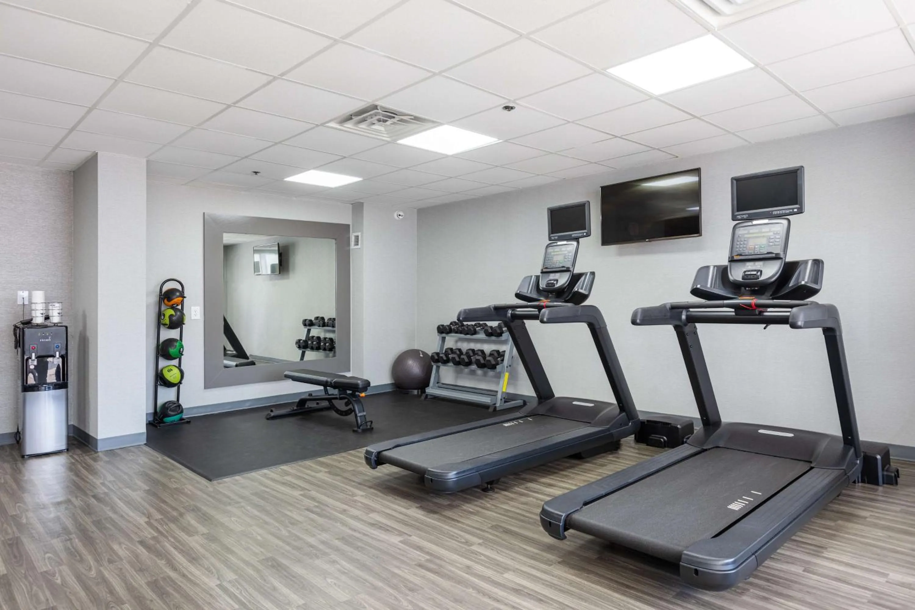 Fitness centre/facilities in Hampton Inn Columbus/Dublin