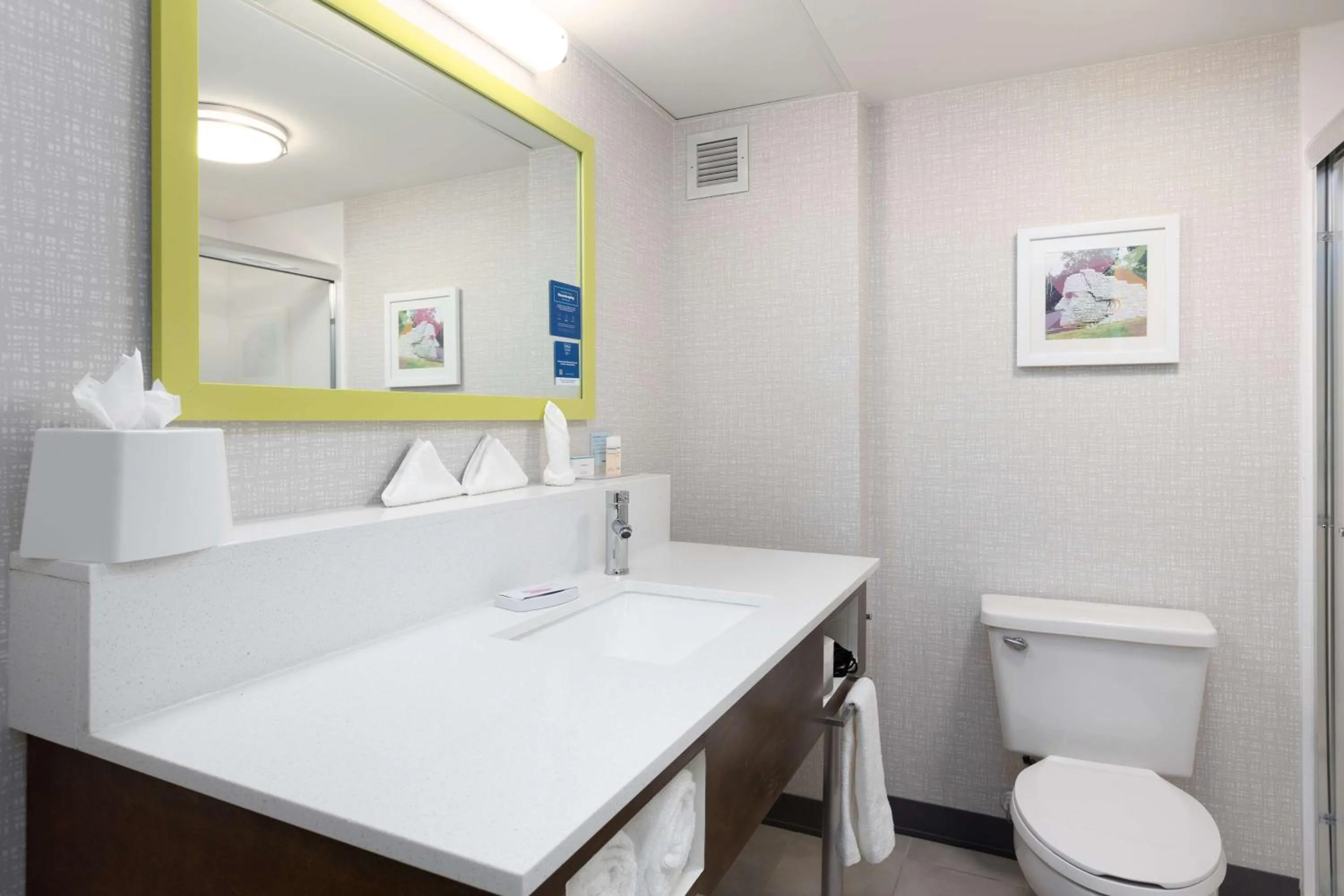 Bathroom in Hampton Inn Columbus/Dublin