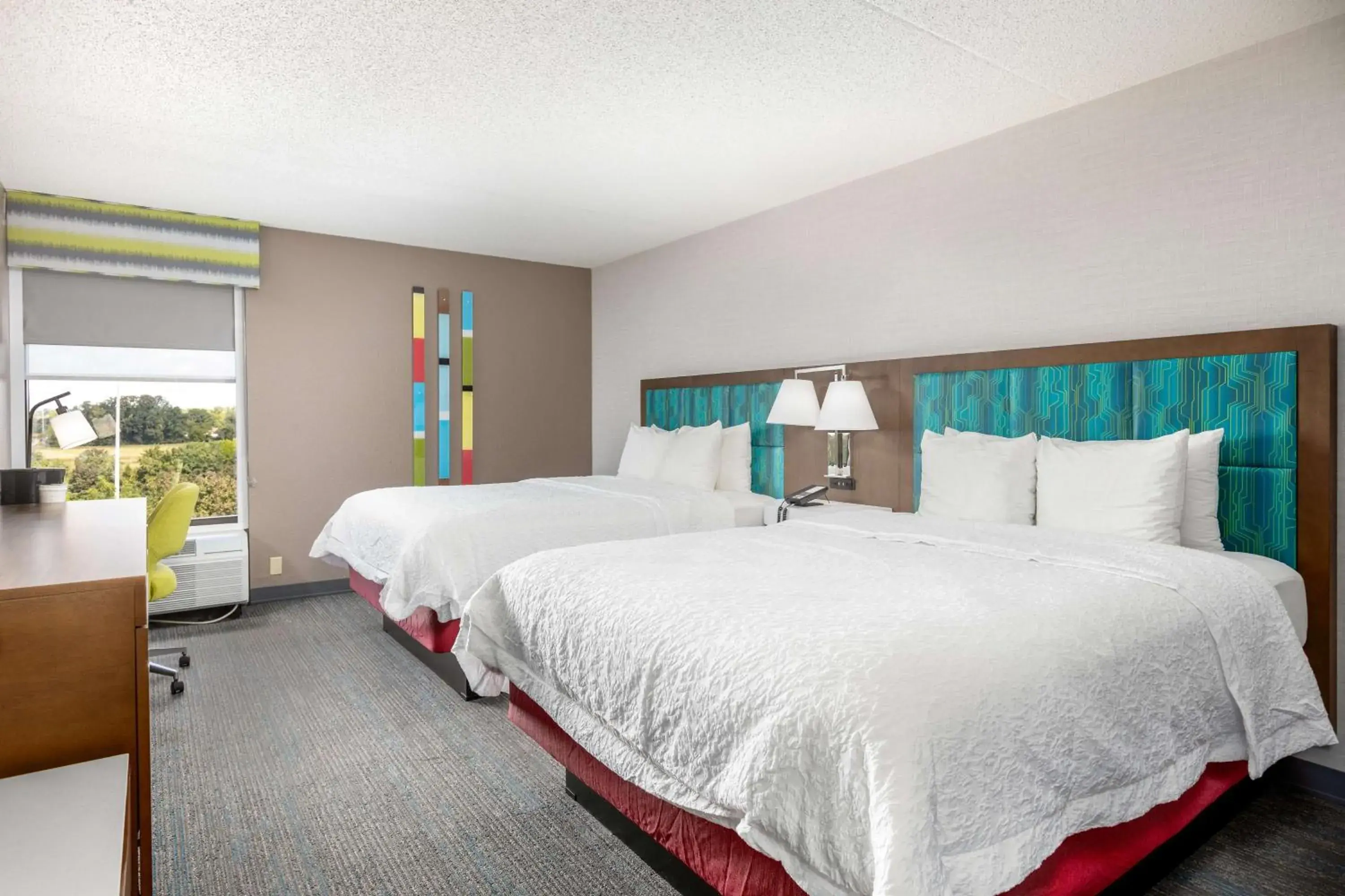 Bed in Hampton Inn Columbus/Dublin Bed in Hampton Inn Columbus/Dublin