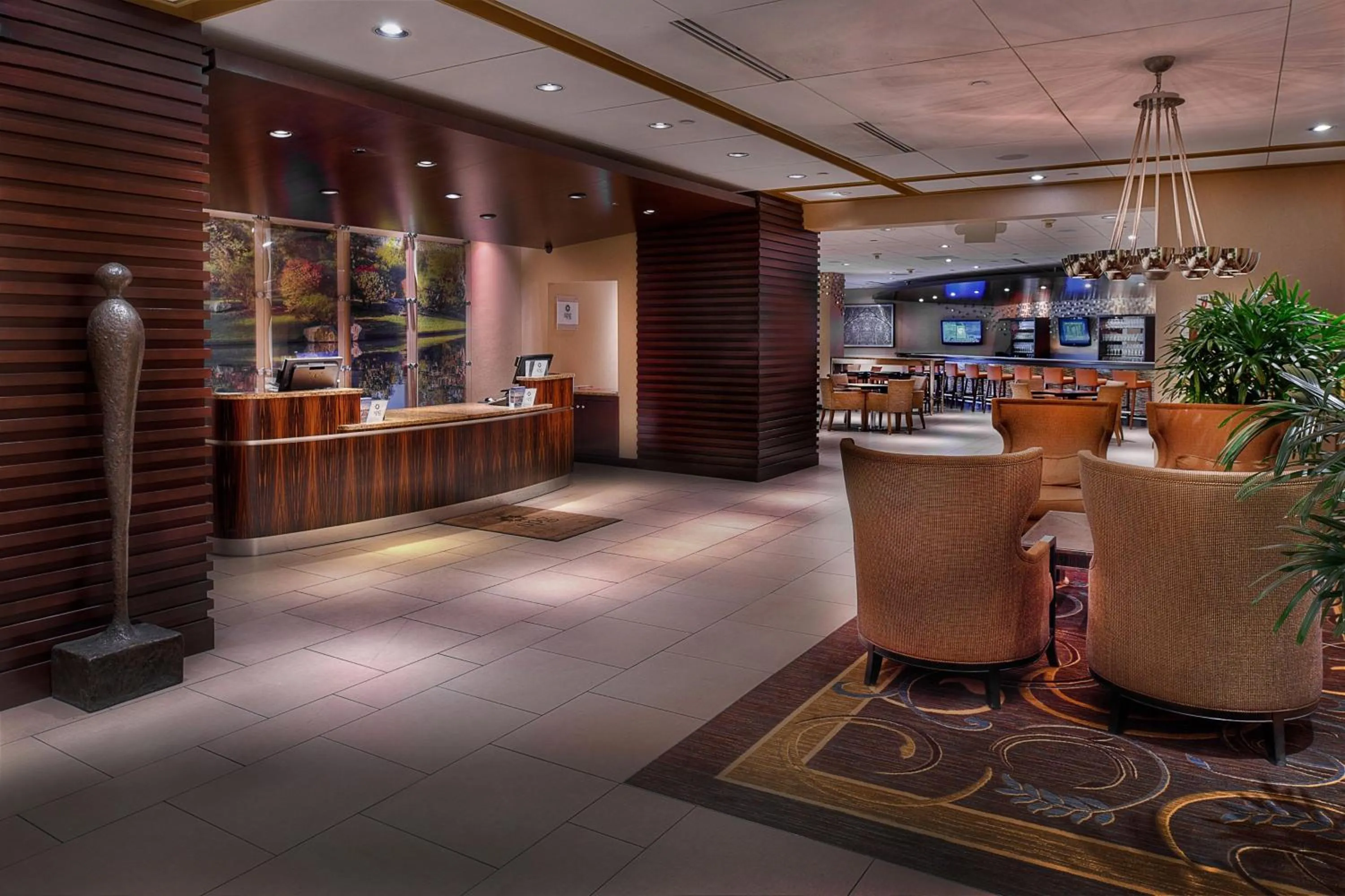 Lobby or reception in Sheraton Westport Plaza