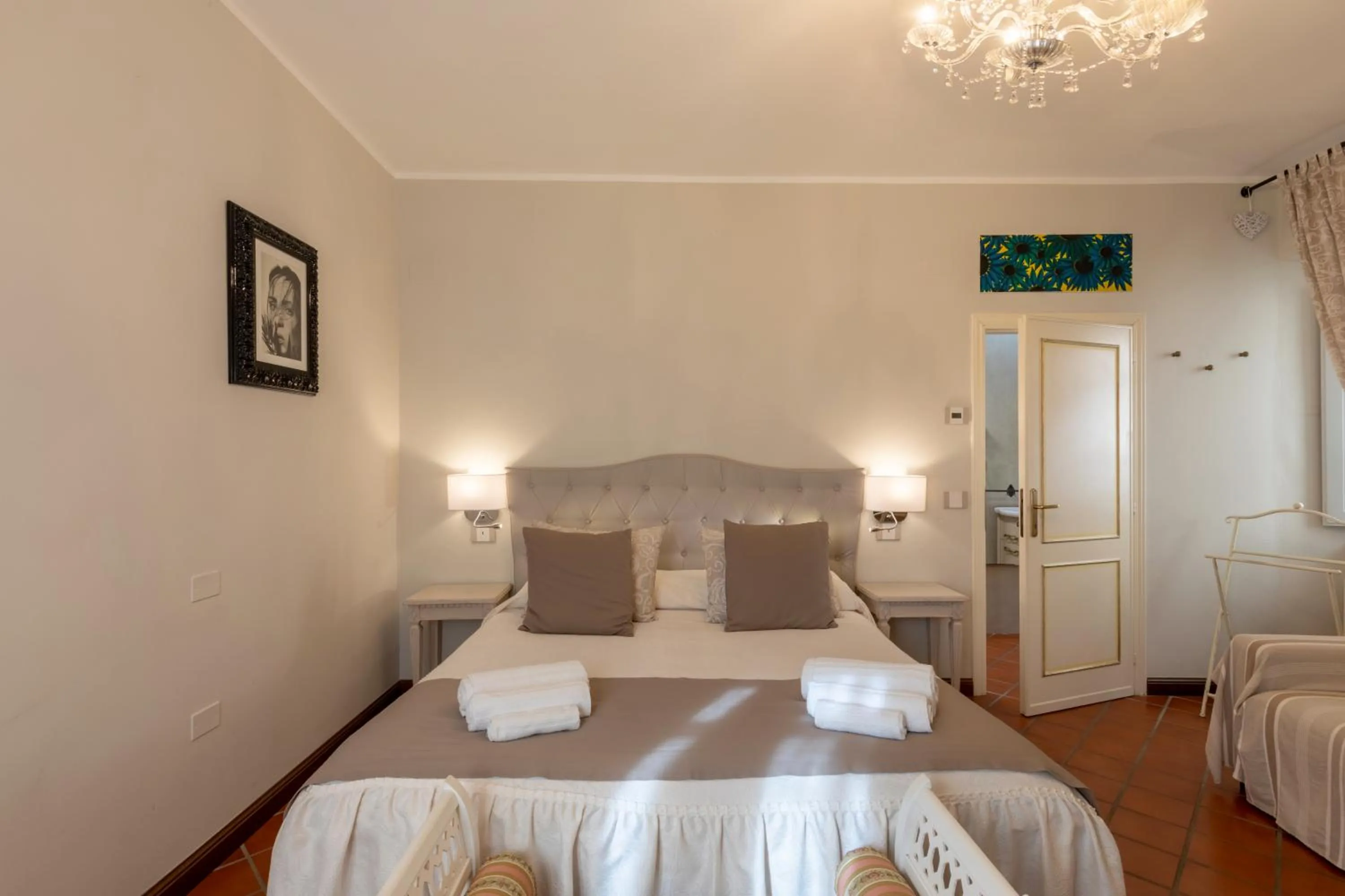 Bathroom, Bed in Il Torrione