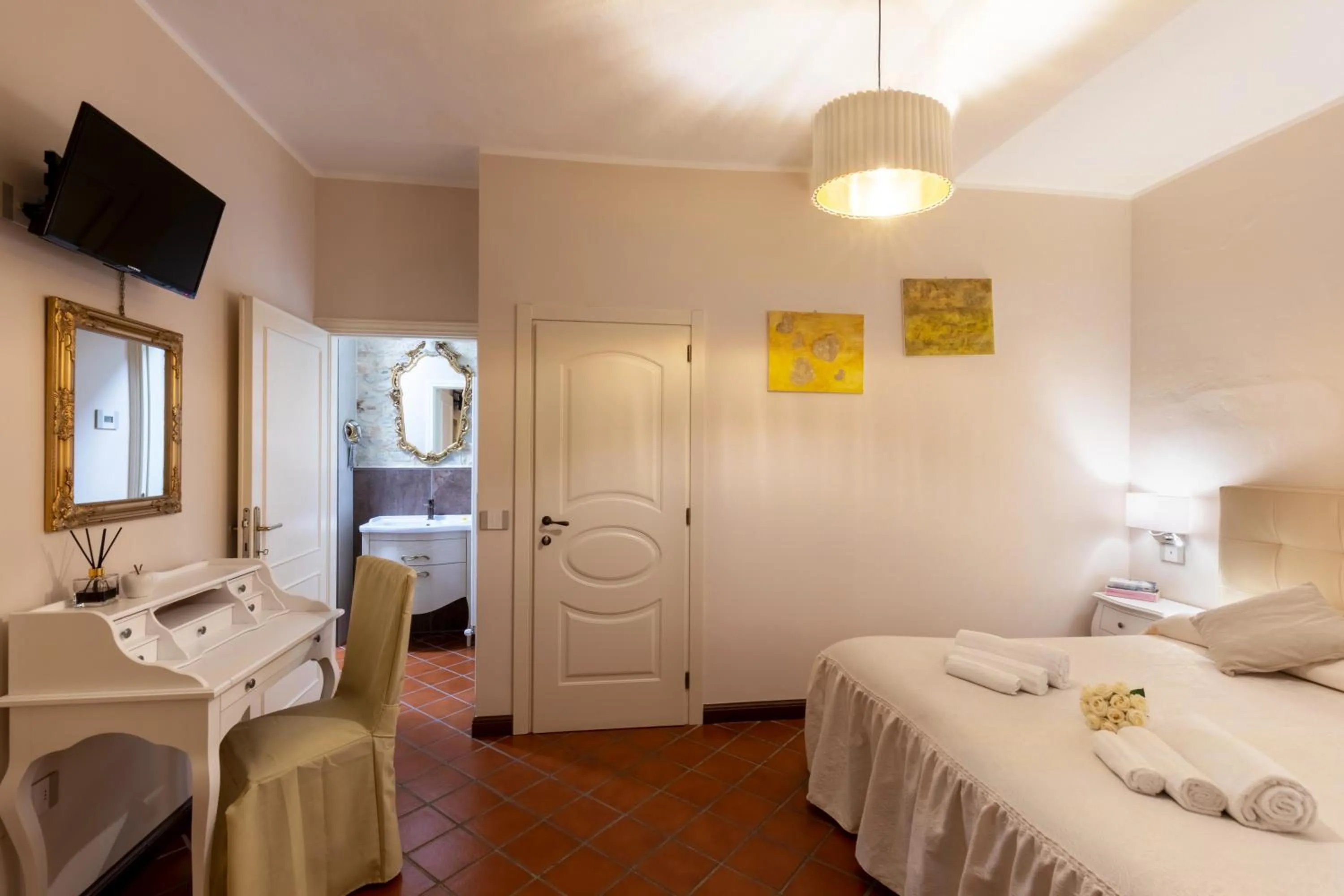 Bathroom, Bed in Il Torrione