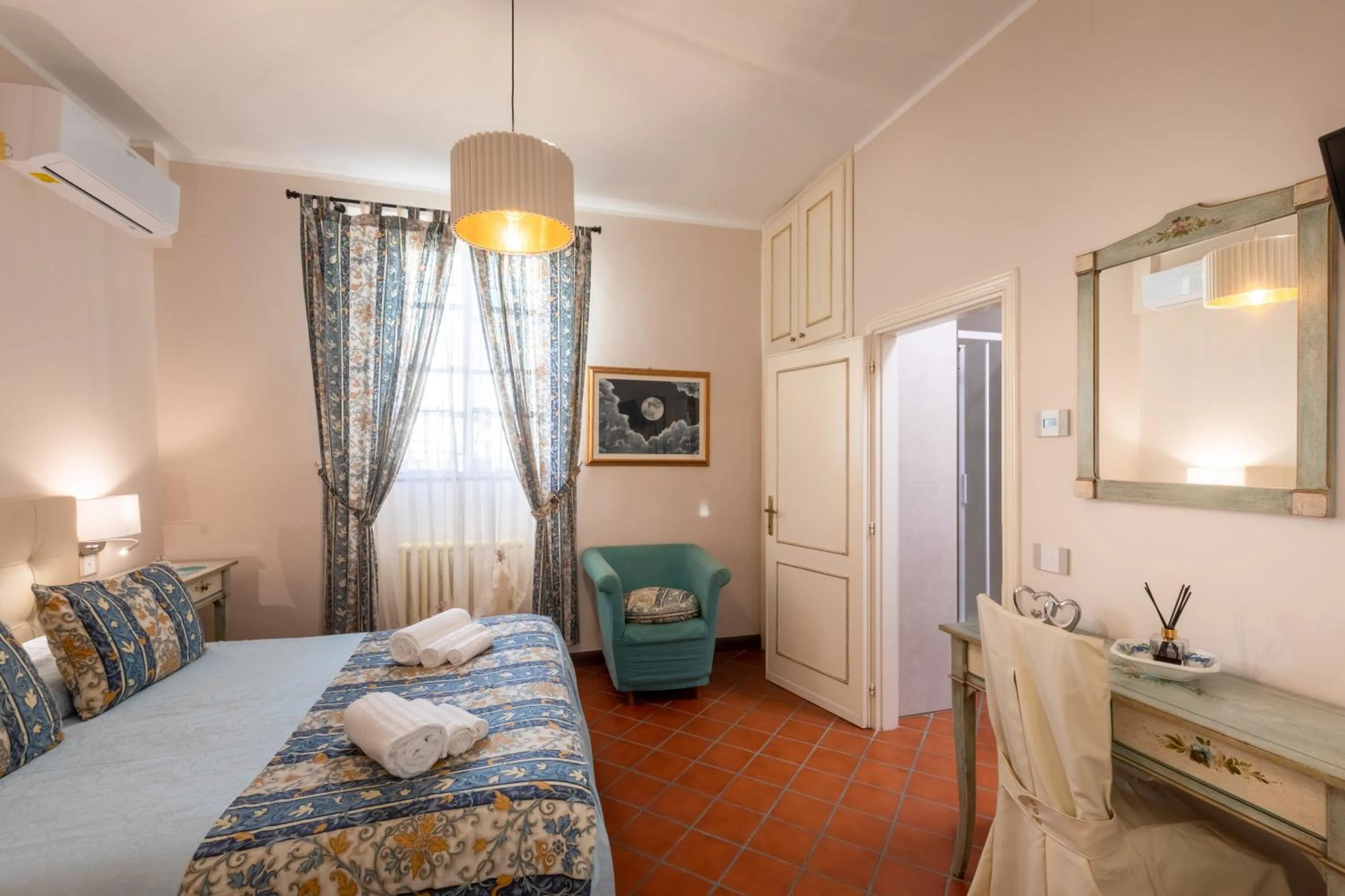 View (from property/room), Bed in Il Torrione