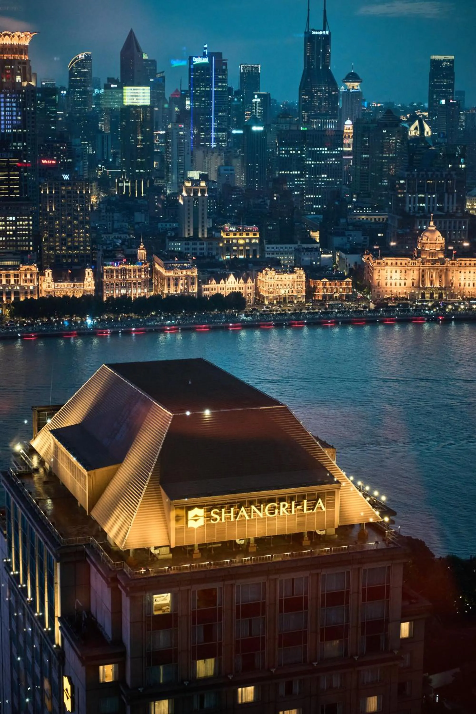River view in Pudong Shangri-La, Shanghai