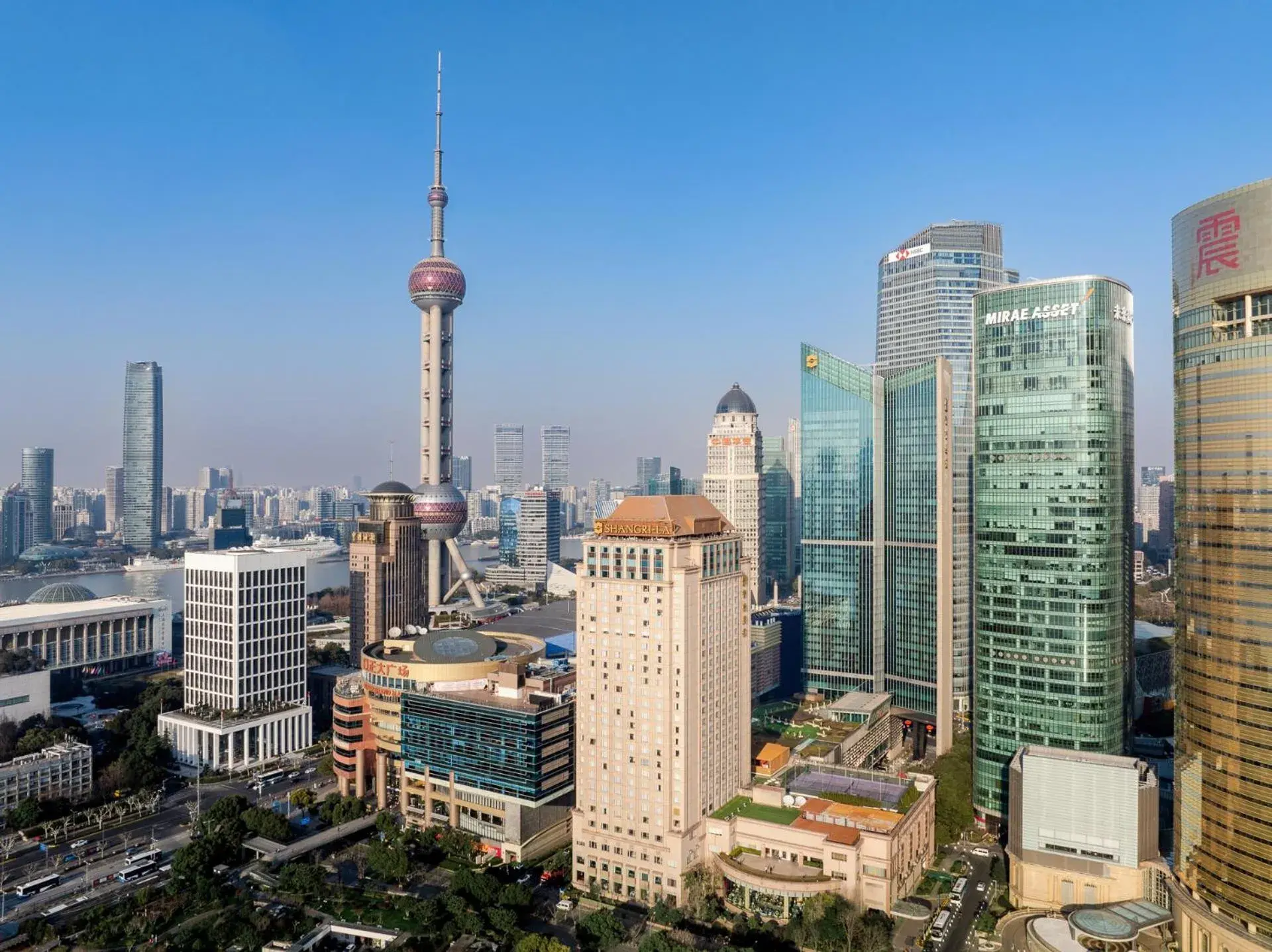 Property building in Pudong Shangri-La, Shanghai Property building in Pudong Shangri-La, Shanghai