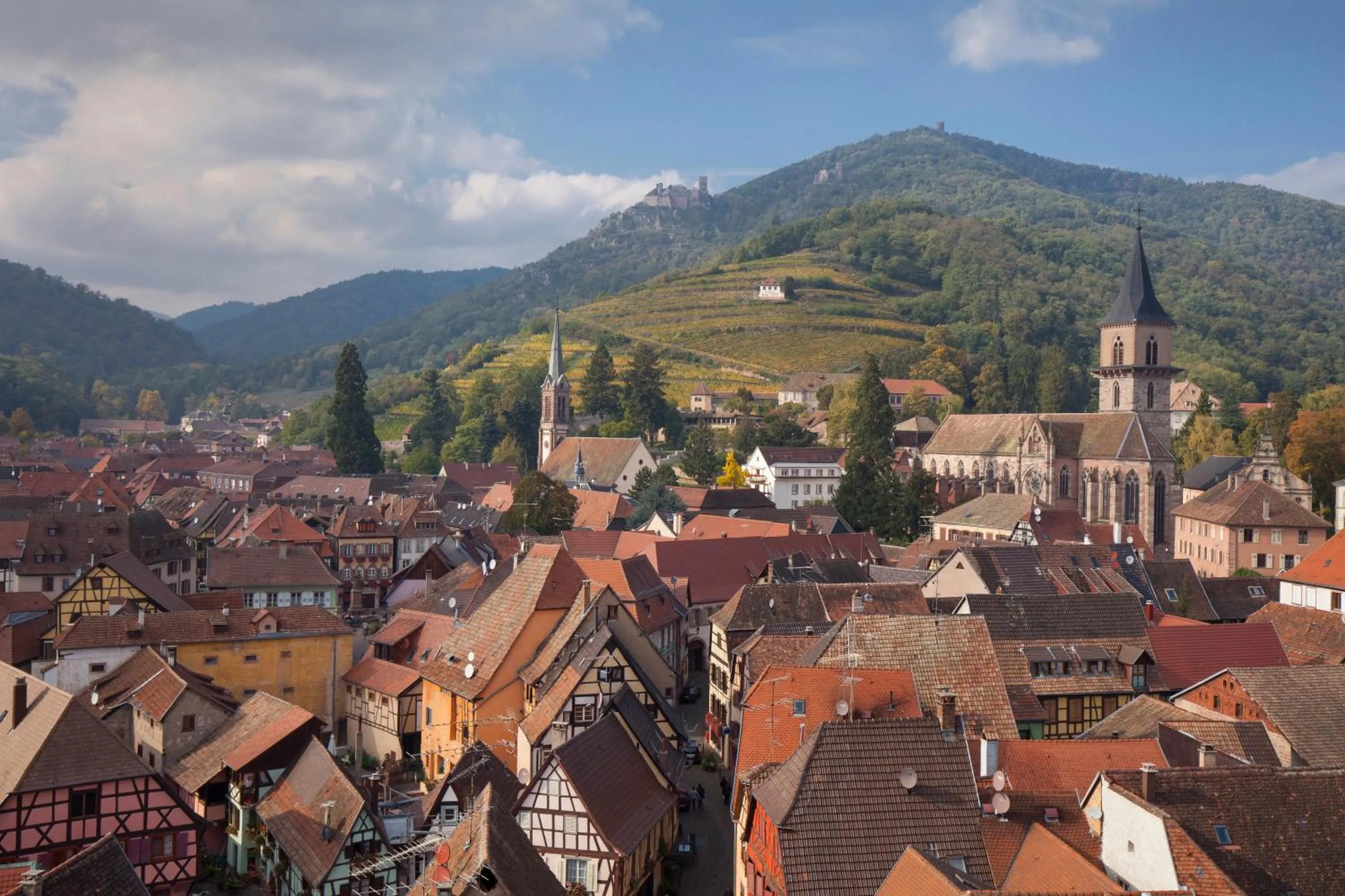 City view in Logis Hôtel de la Tour