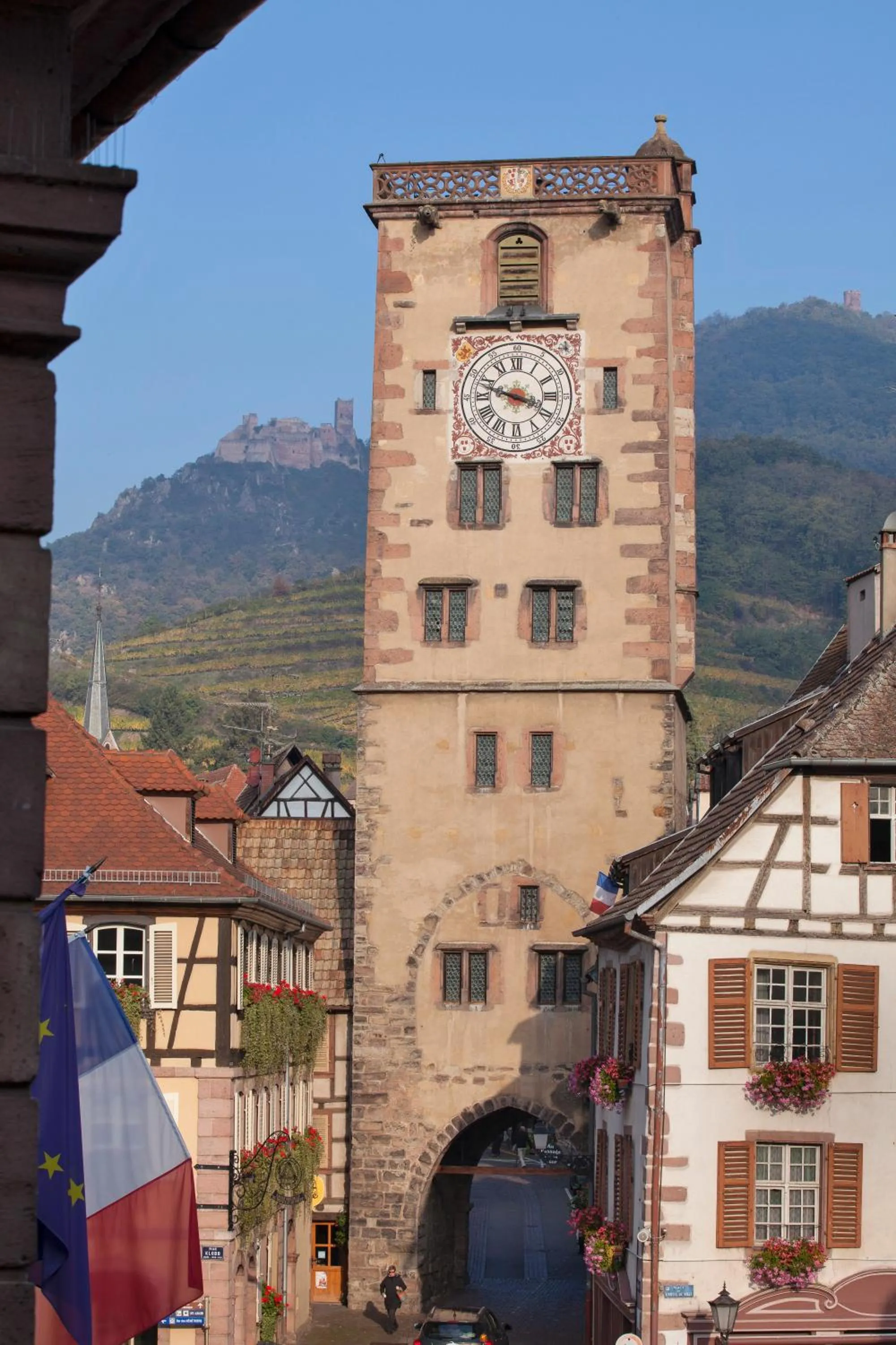 City view in Logis Hôtel de la Tour