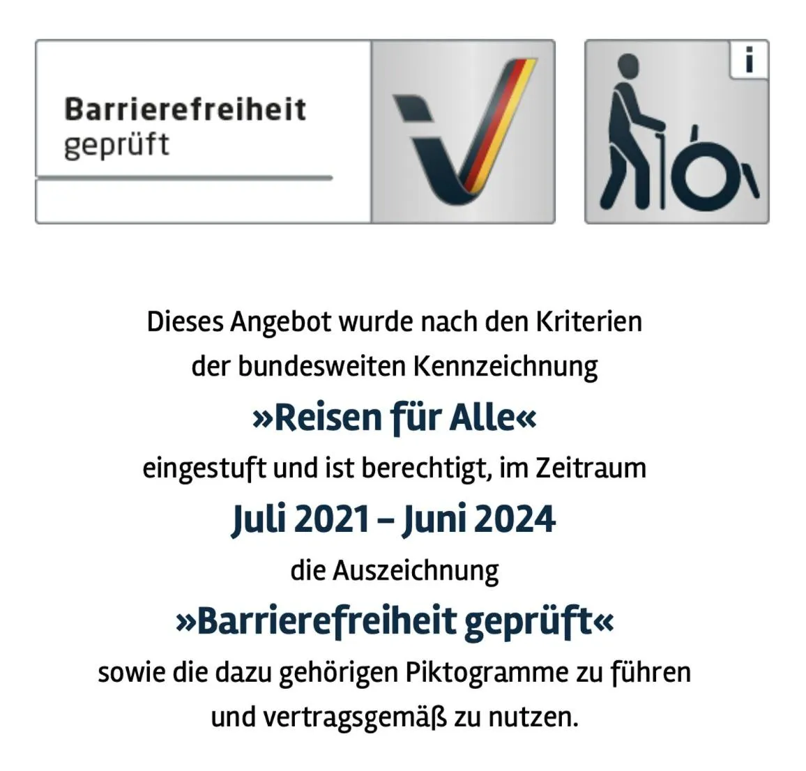 acessibility in Sapia Hotel St. Fridolin